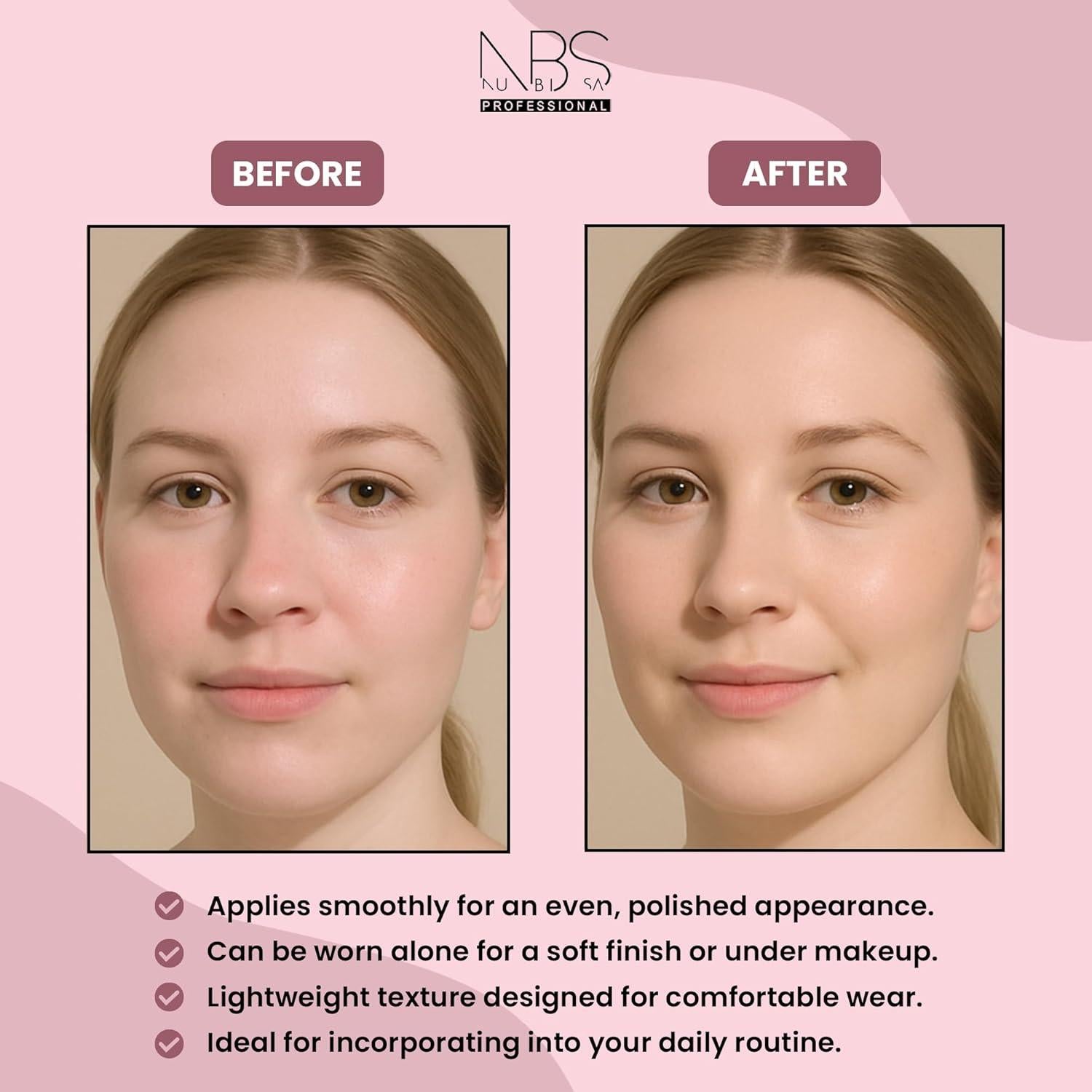 Crema Hidratante Solar Tinte Porcelana SPF 30 NBS Nubisa 29.57 ml