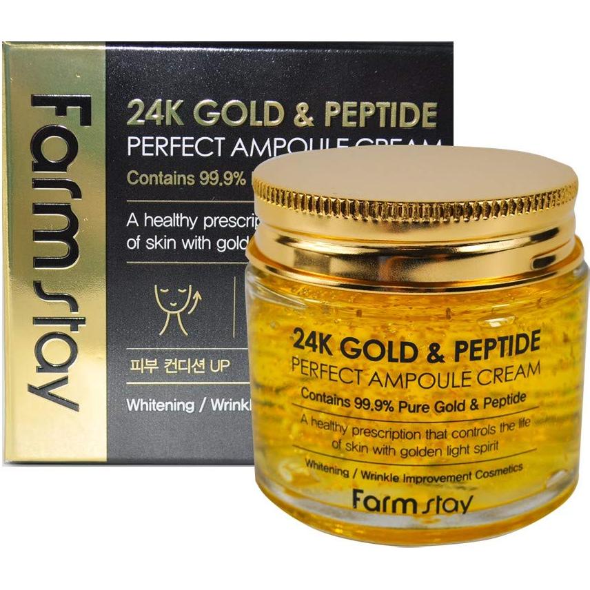Crema Ampolla Perfecta 24K Oro y Péptidos 80ml - Belleza Facial