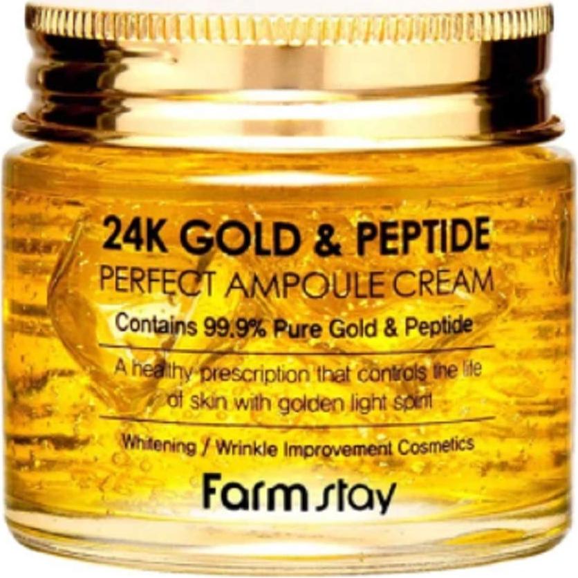 Crema Ampolla Perfecta 24K Oro y Péptidos 80ml - Belleza Facial