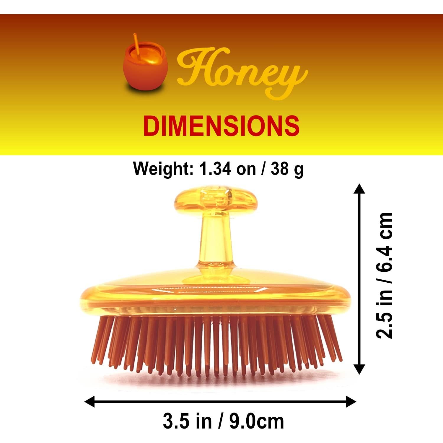 Cepillo de Champú VESS H-600 con Miel y Jalea Real 6.37cm