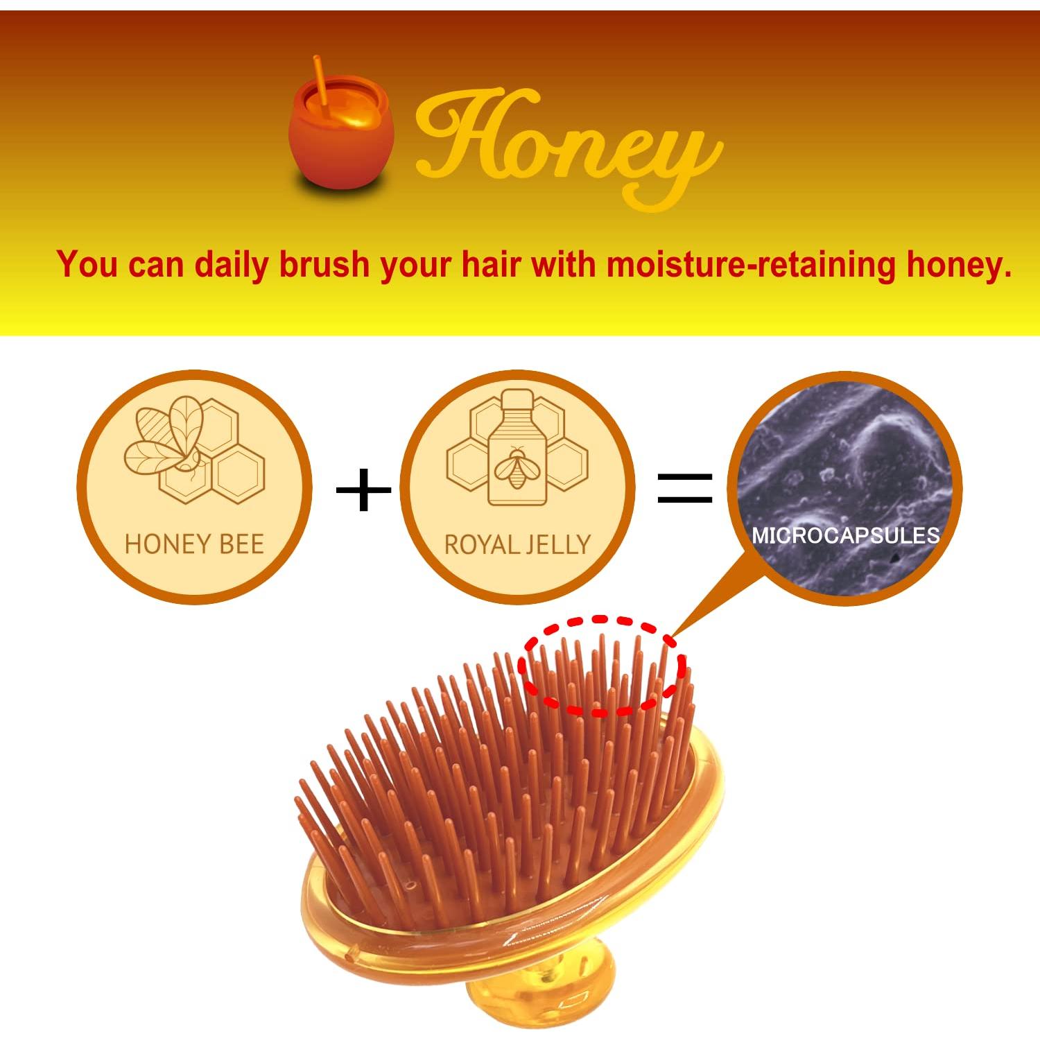 Cepillo de Champú VESS H-600 con Miel y Jalea Real 6.37cm