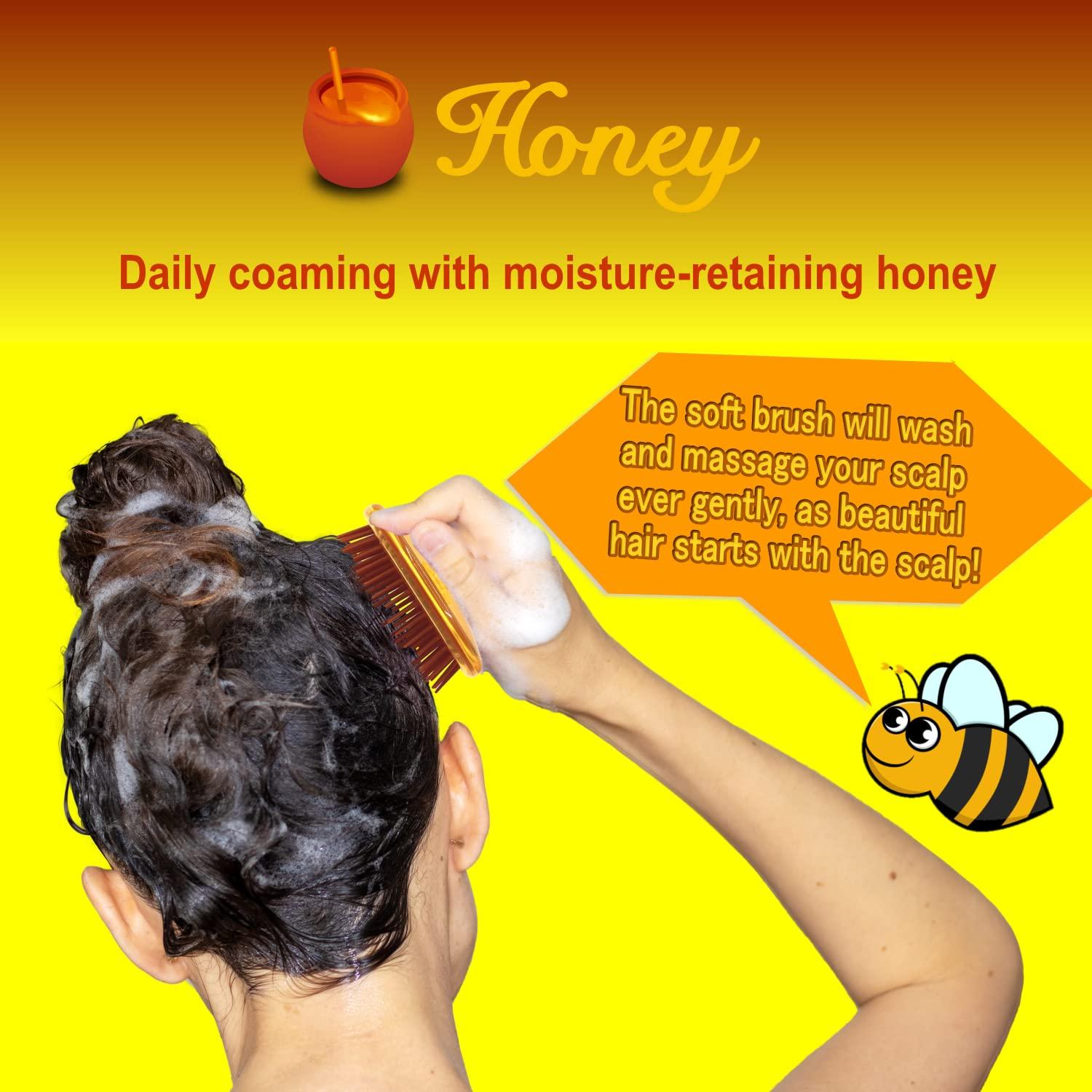 Cepillo de Champú VESS H-600 con Miel y Jalea Real 6.37cm