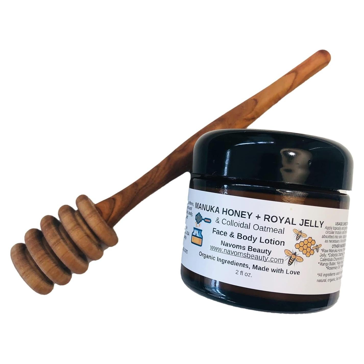 Loción Hidratante Orgánica Navoms con Miel de Manuka 56.7g