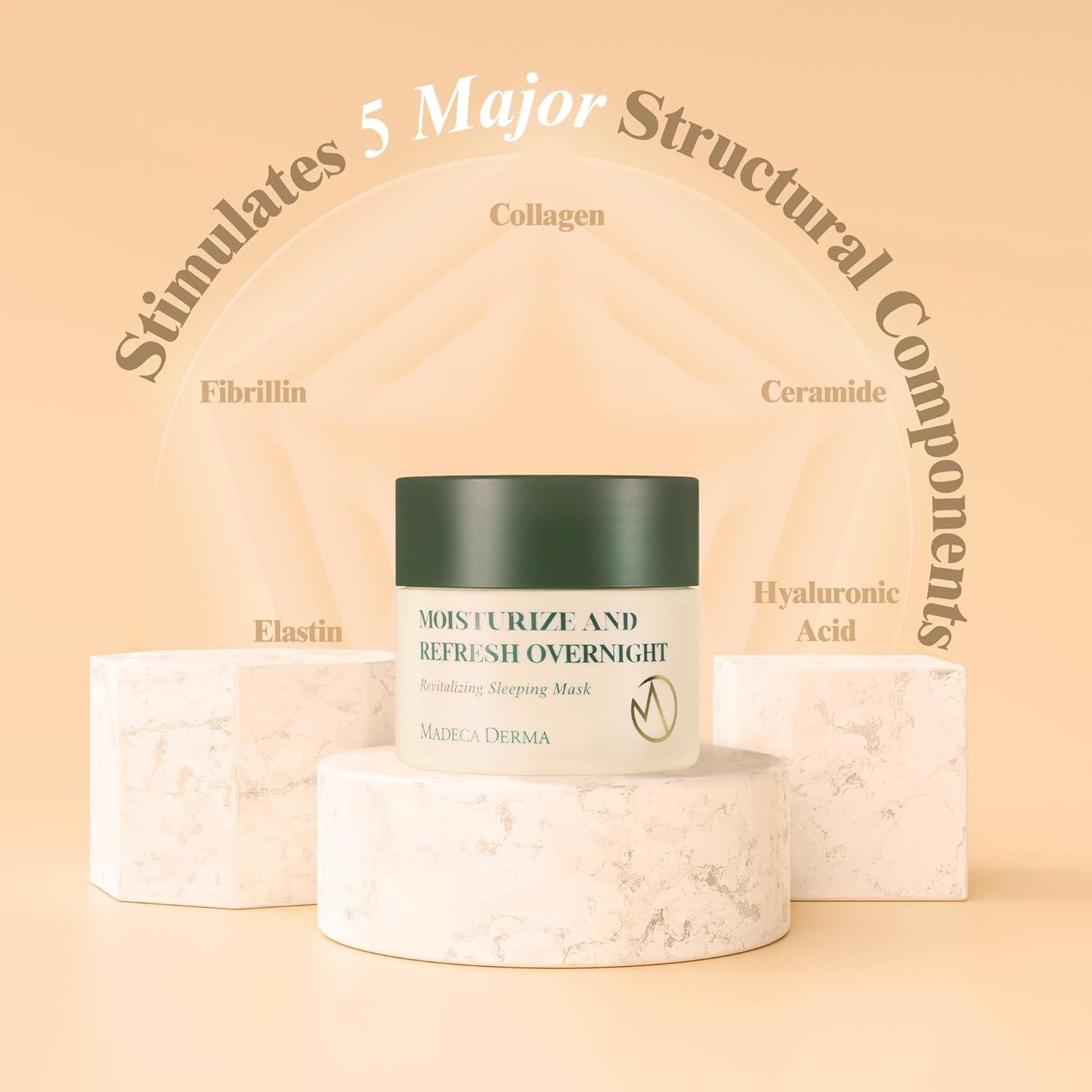 Mascarilla Revitalizante para Dormir Madeca DERMA 80ml