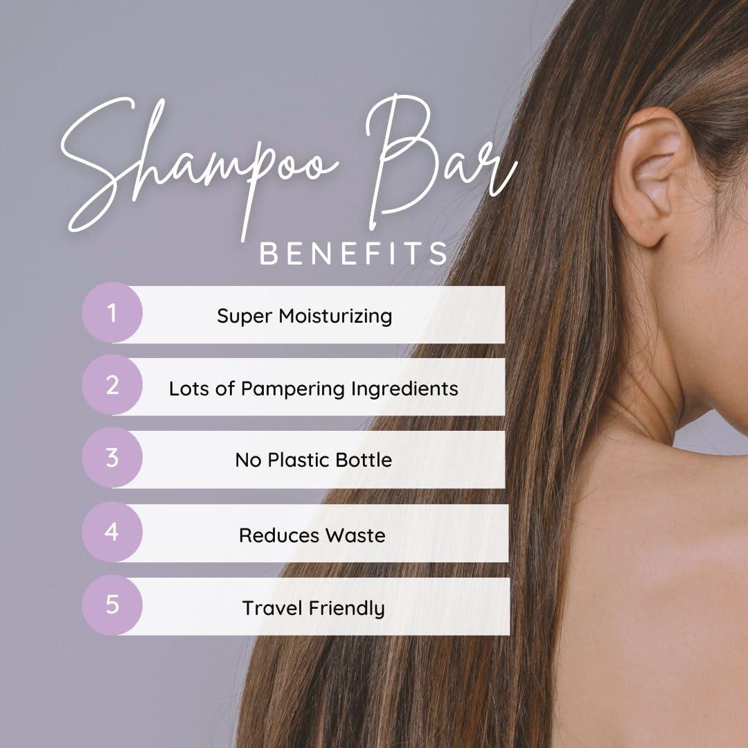 Jabón Sólido de Champú Eclectic Lady 113 g con Aceite de Argán