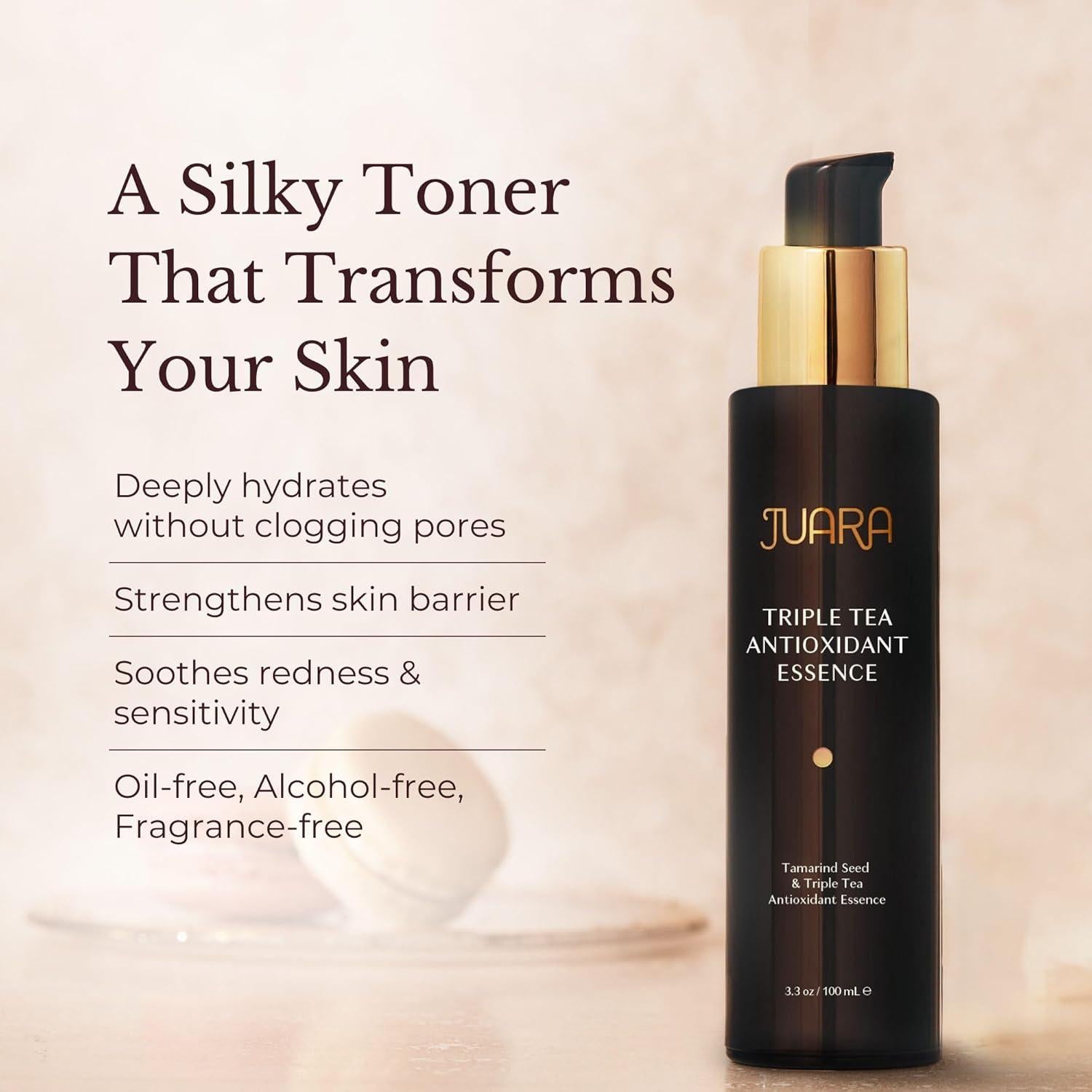 Tónico Hidratante Facial Juara Triple Té 98 ml - Sin Aceite