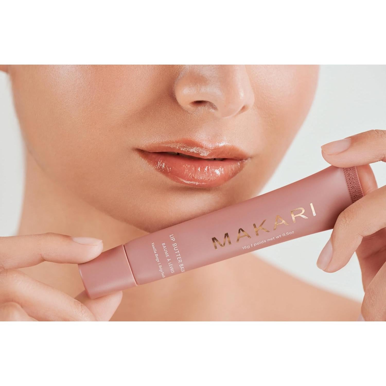 Bálsamo Labial Hidratante Makari Beige Vainilla 14.17 g