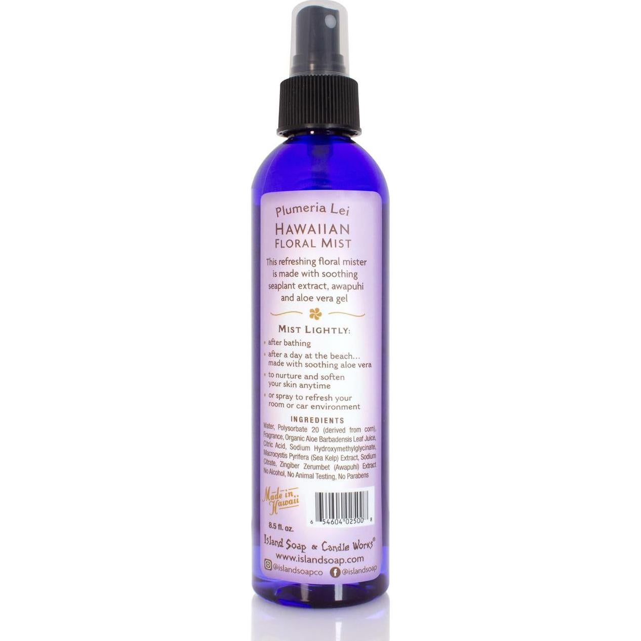 Spray Corporal y Ambientador Island Soap - Plumeria 226g