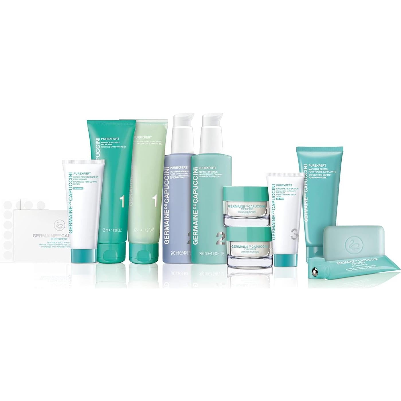 Gel Limpiador Facial Extra-Confort Germaine de Capuccini 125g - Piel Normal y Mixta