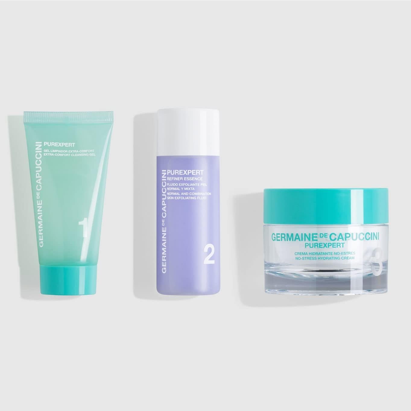 Gel Limpiador Facial Extra-Confort Germaine de Capuccini 125g - Piel Normal y Mixta