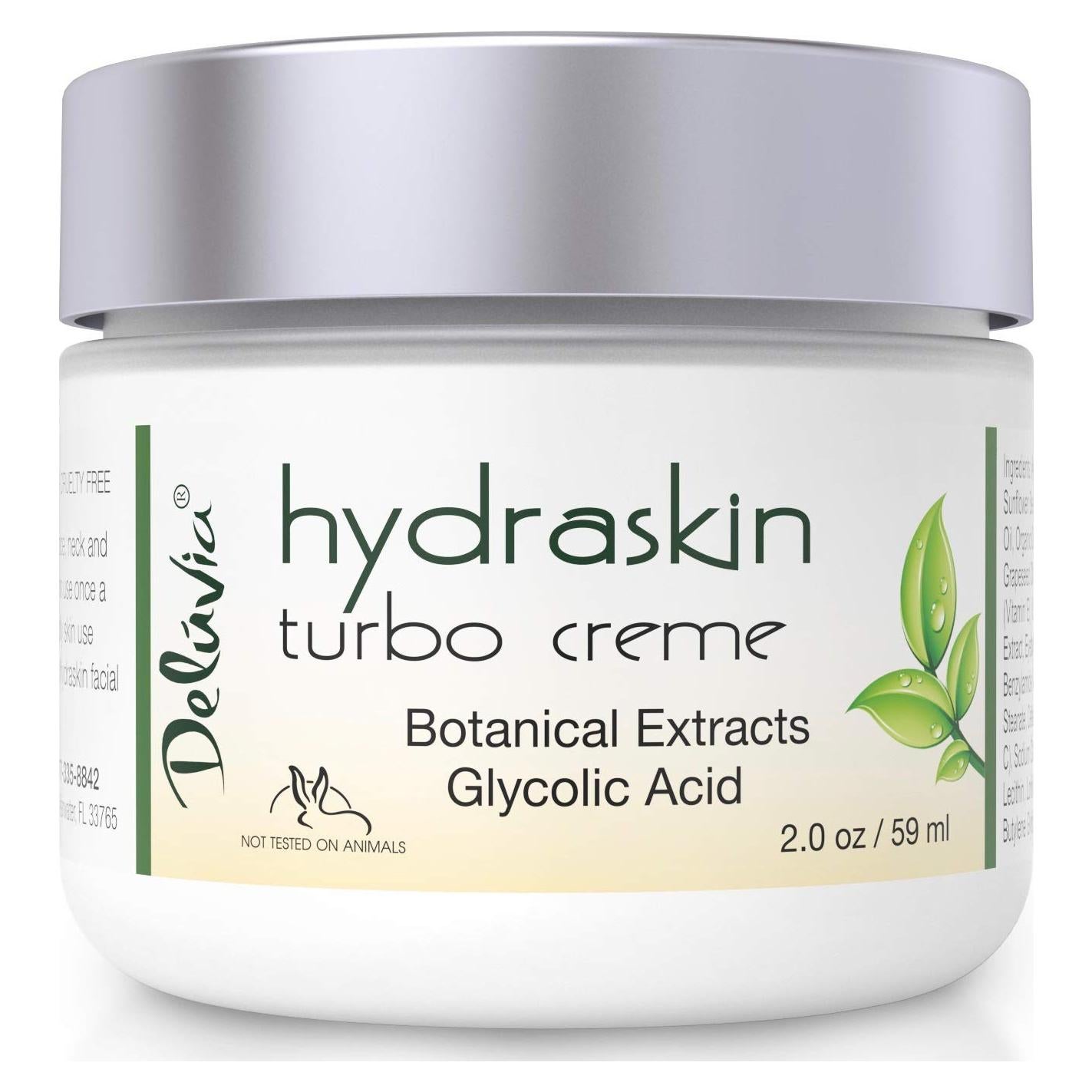 Crema Hidratante Nocturna Deluvia con AHA y Aloe Vera 68g