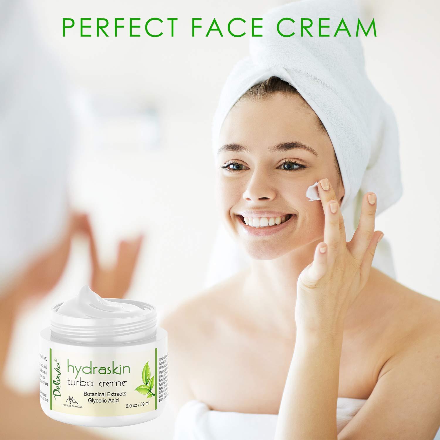 Crema Hidratante Nocturna Deluvia con AHA y Aloe Vera 68g