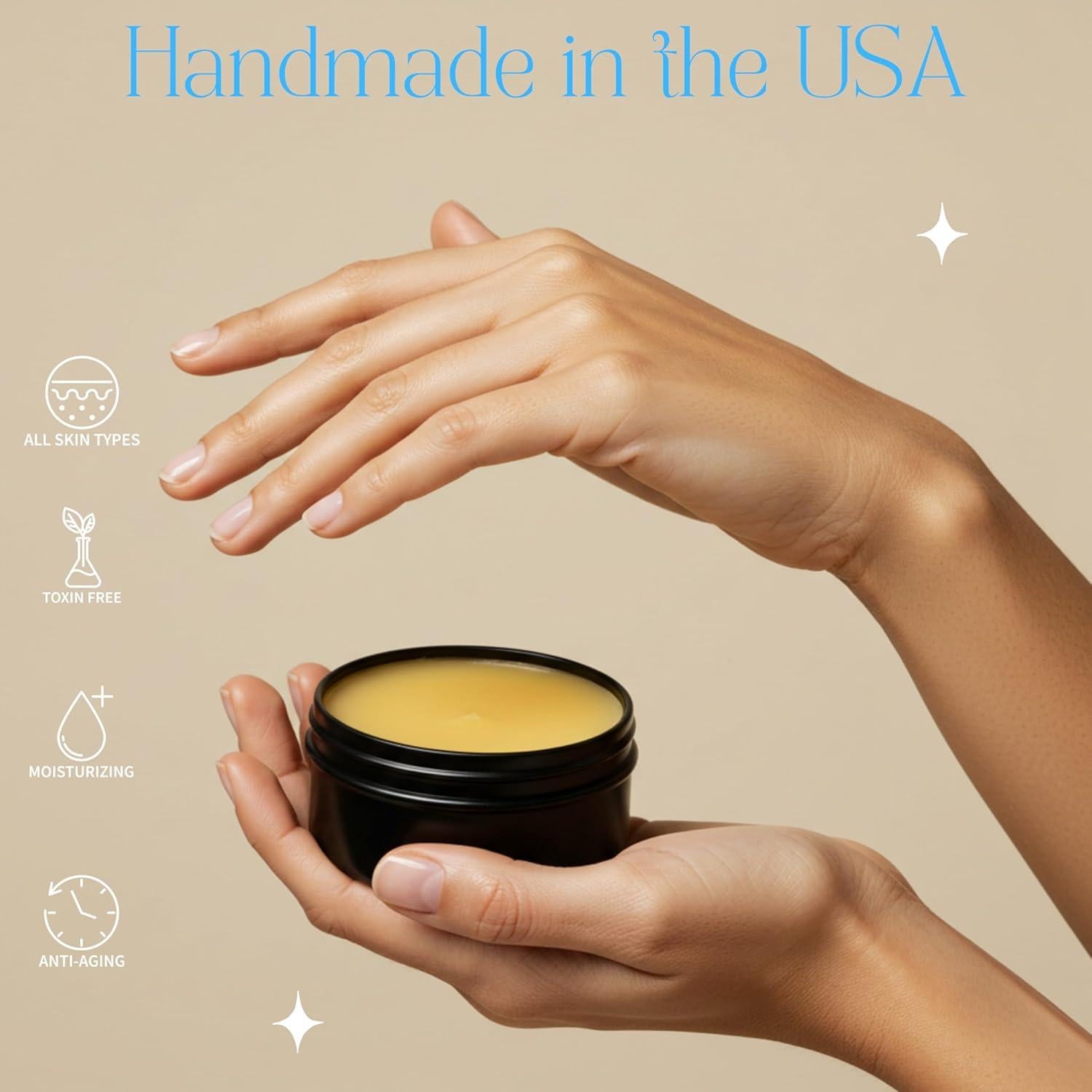 Bálsamo Orgánico Beauty Glow de Helichrysum 56.7 g Hidratante