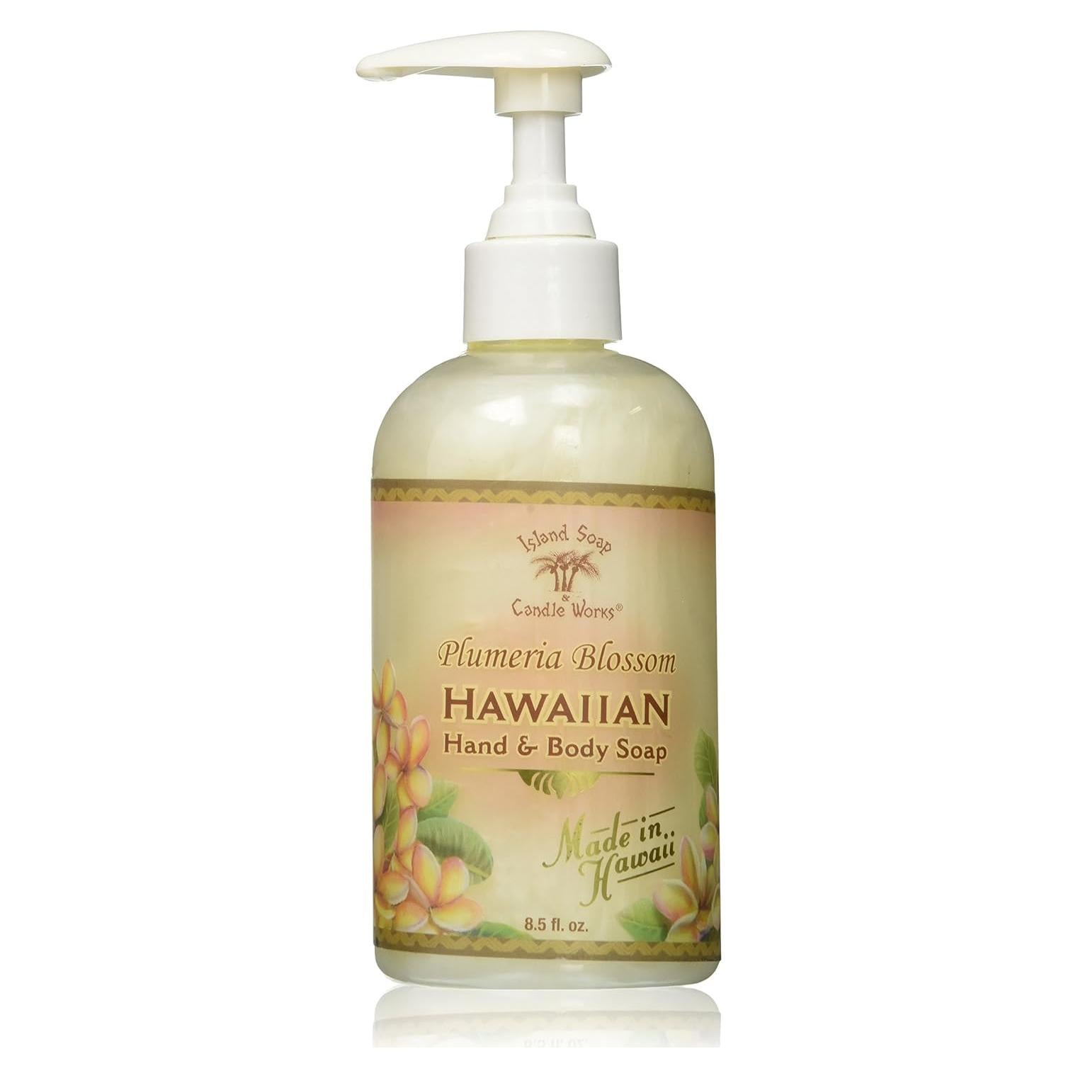 Jabón de Mano y Cuerpo Island Soap Plumeria 226g