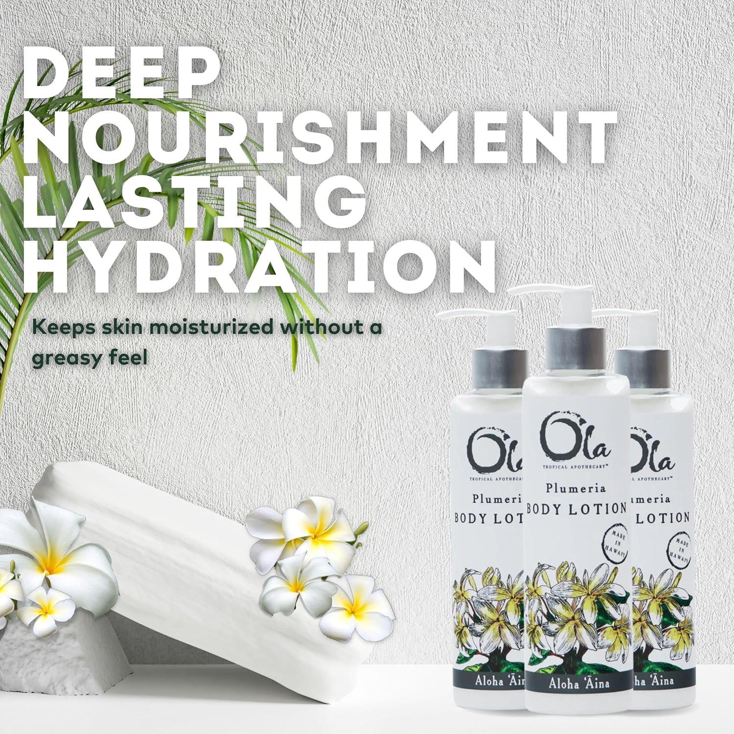 Loción Corporal Ola Tropical Apothecary Plumeria 250 ml Orgánica