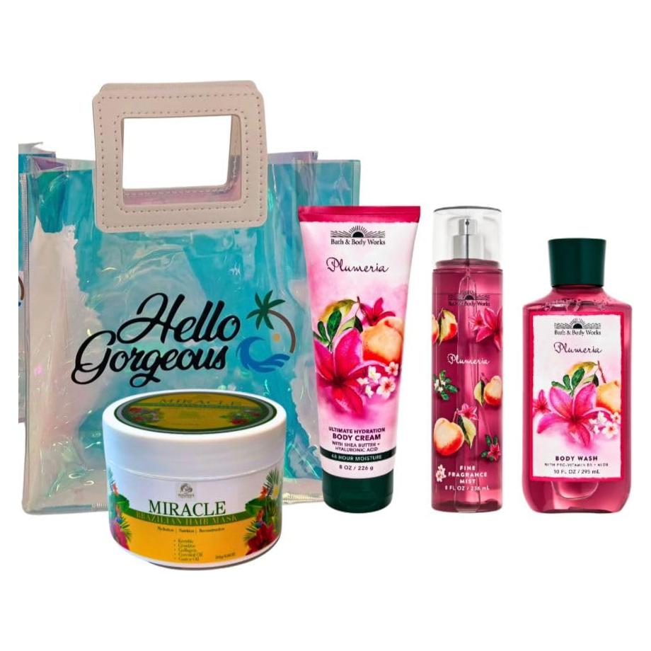 Plumeria Baño Cuerpo y Trabajo - Belleza Premium Completo