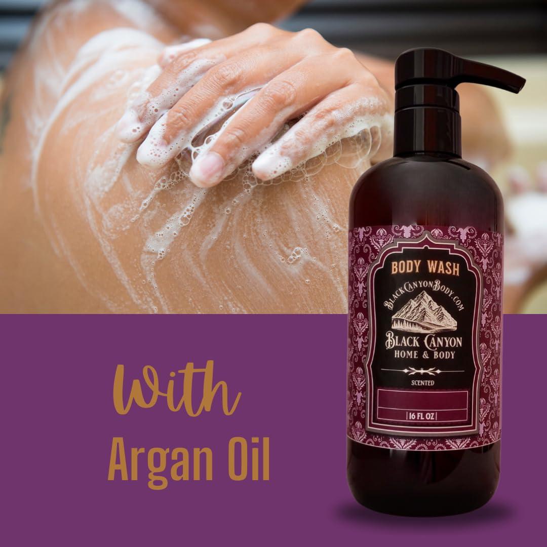 Set Gel de Ducha y Baño de Leche Black Canyon Plumeria 453g 340g