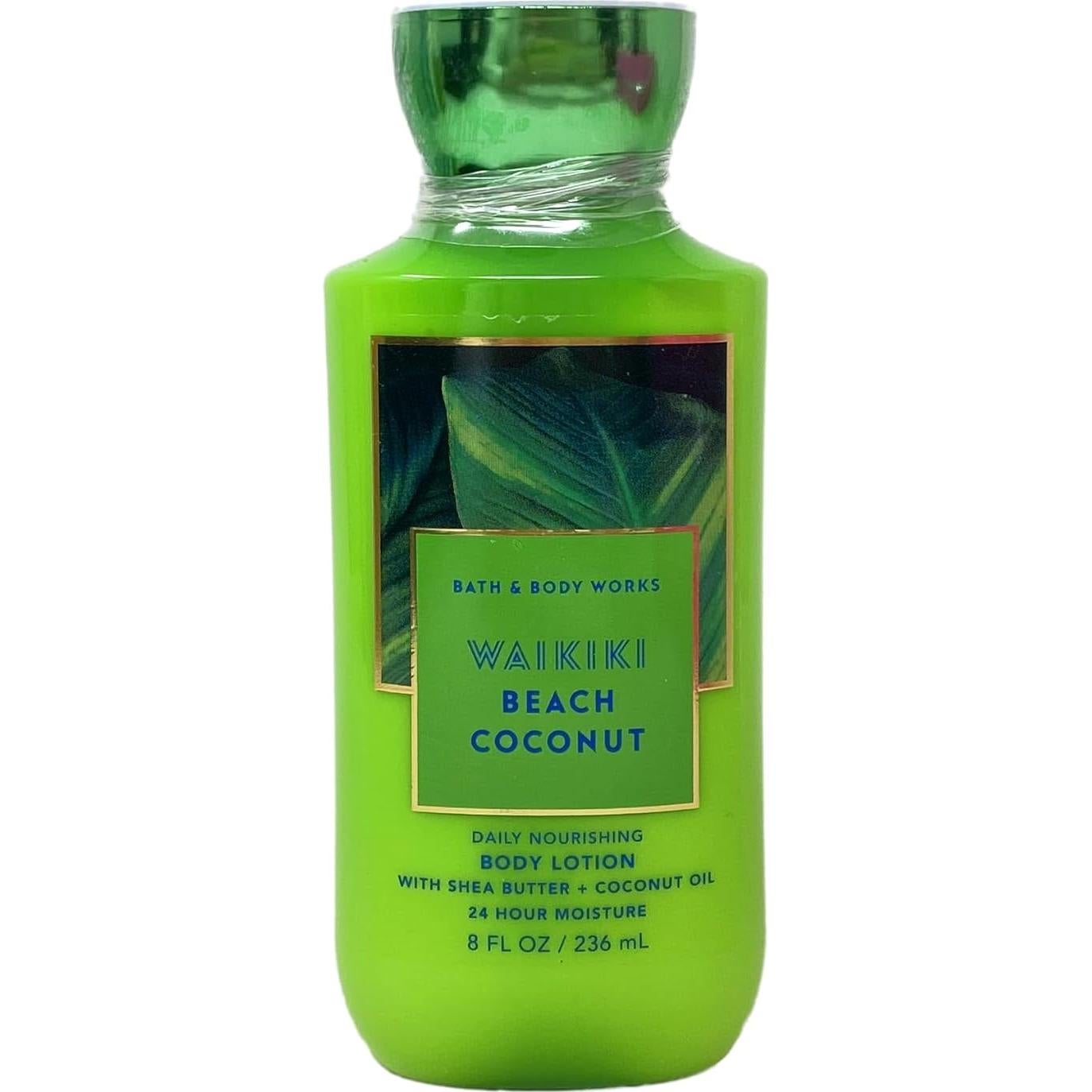 Lociones Corporales Coco de Playa Waikiki Bath & Body Works - 2 x 236 mL