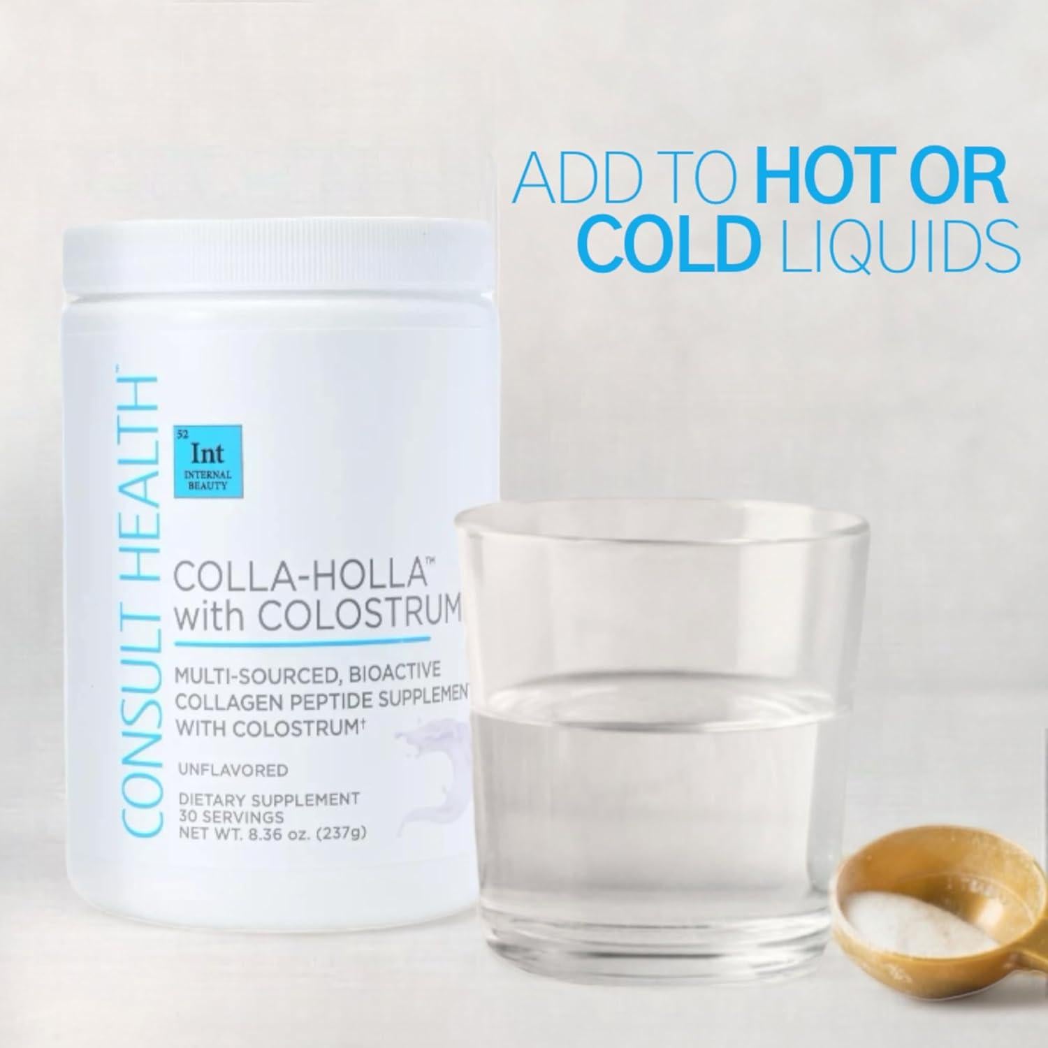 Proteína en polvo de colágeno Consult Health Colla Holla 236.6 g