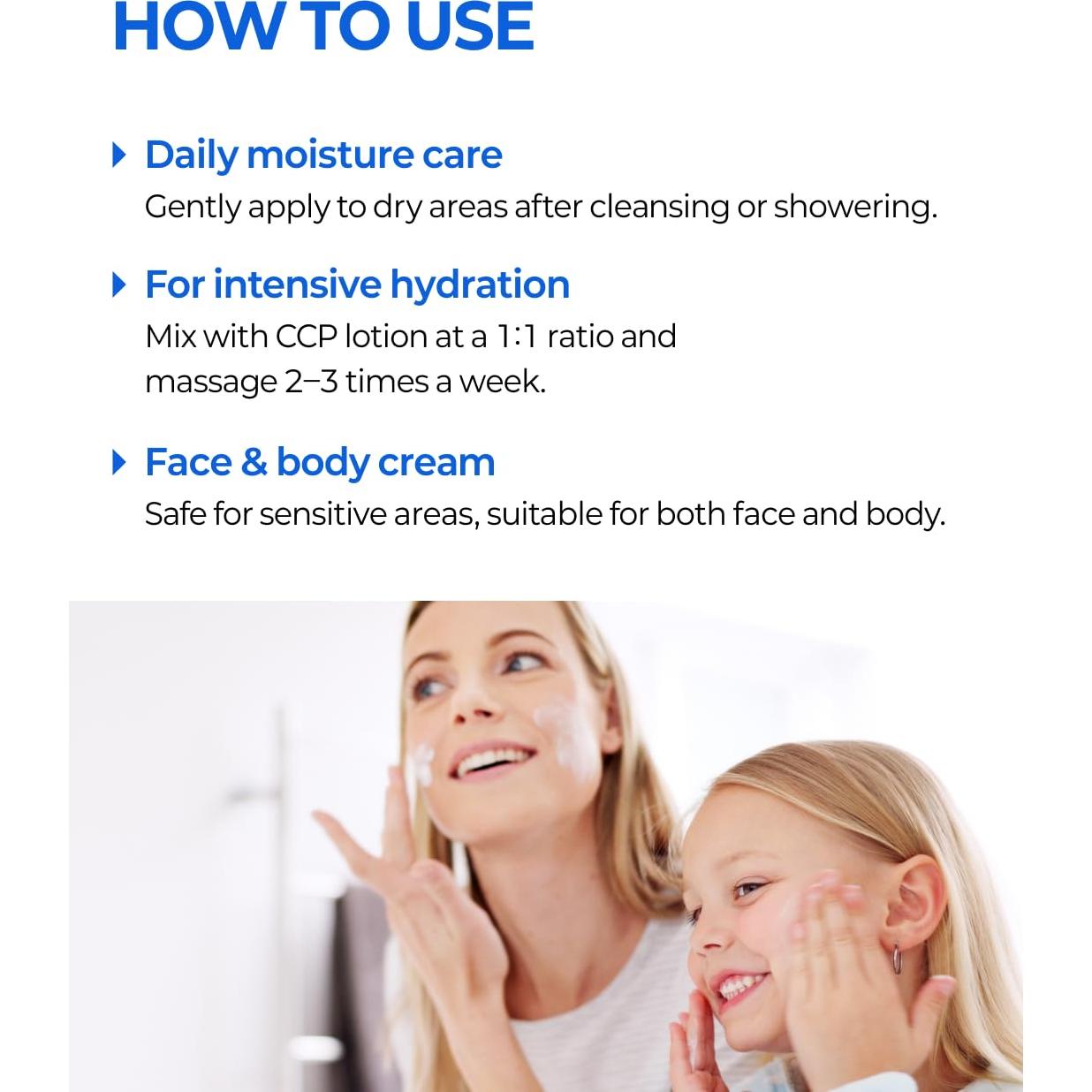 CCP Crema Coreana Hidratante 49.9 ml para Piel Seca y Sensible