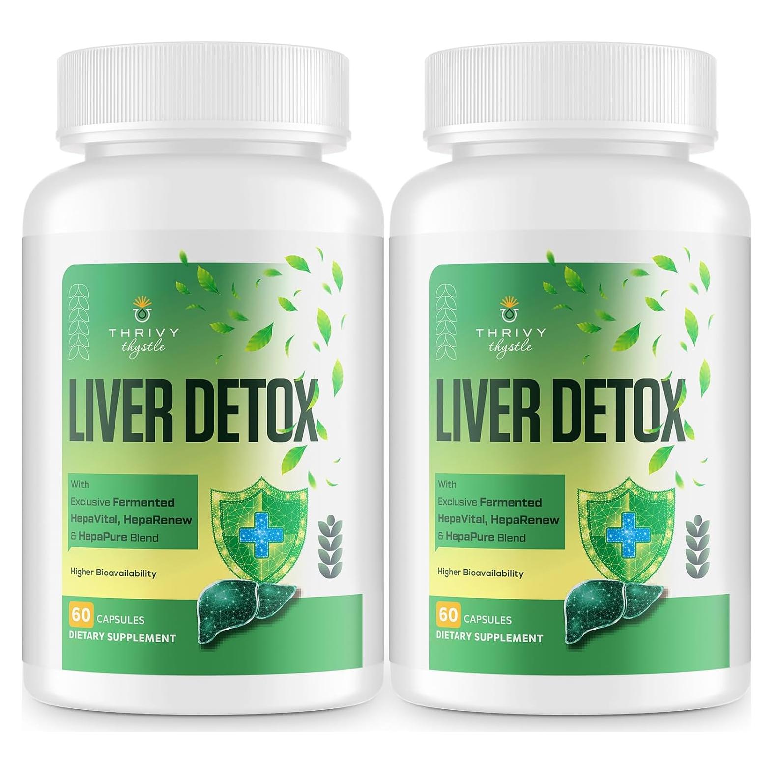 Suplemento Hepático Cardo Mariano 25 en 1 - 120 Cápsulas Veganas