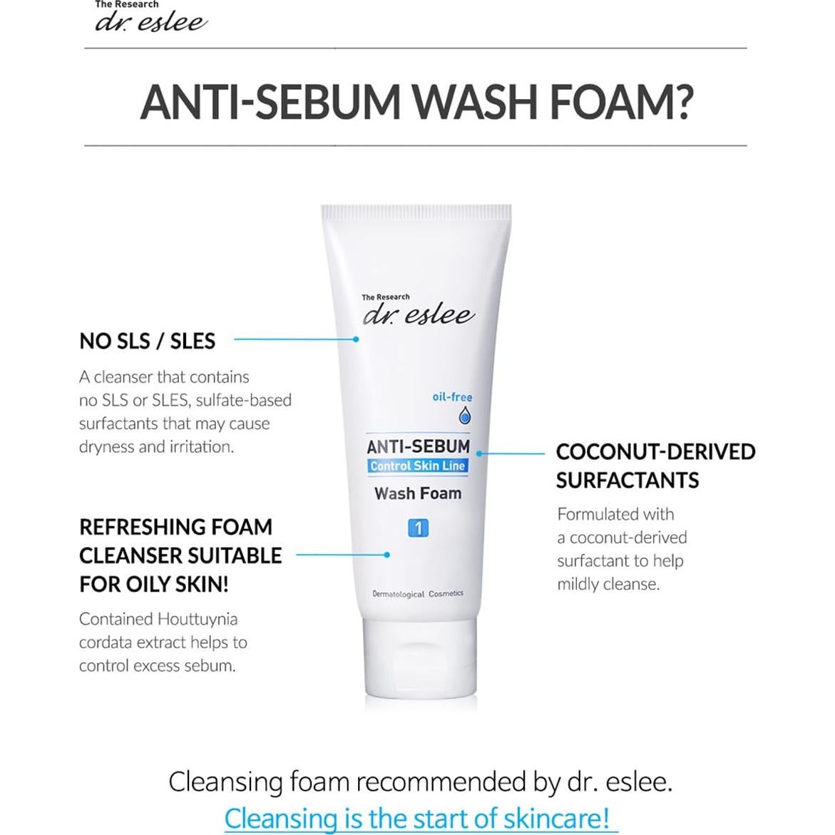 Limpiador Facial Espumoso Kolmar Corea 100ml Piel Grasa