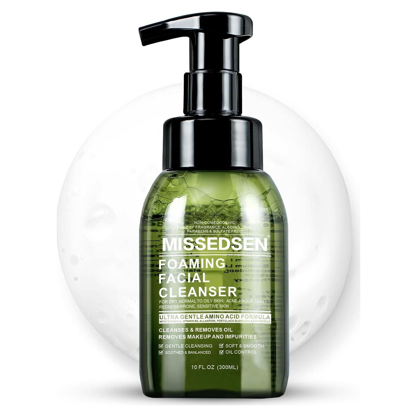 Limpiador Facial Espumoso Missedsen 284 g Piel Grasa Acné