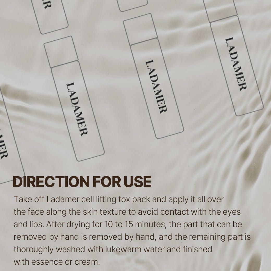 LADAMER Máscara Facial Reafirmante Hidratante AHA 10EA