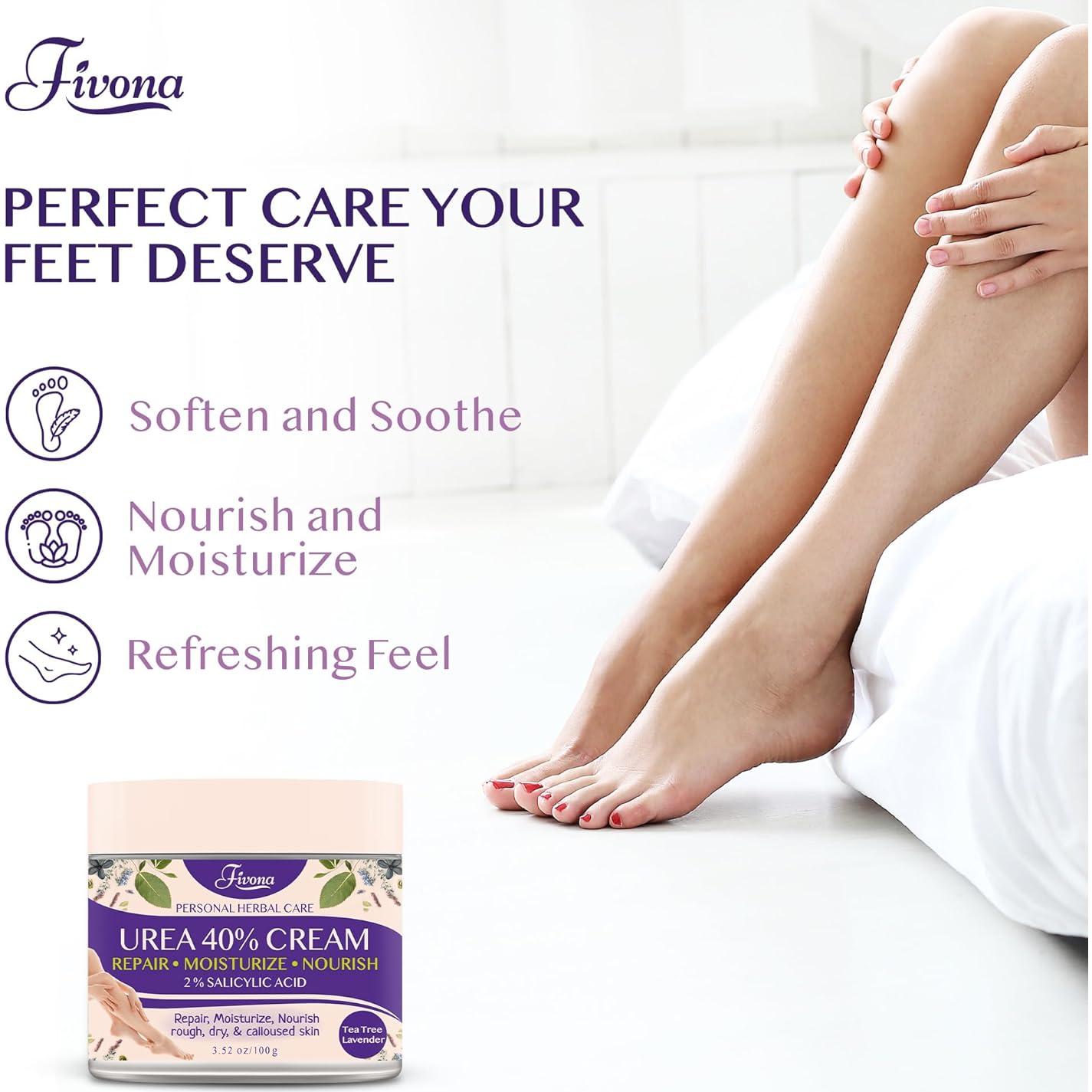 Crema para Pies Fivona Urea 40% y Ácido Salicílico 2%
