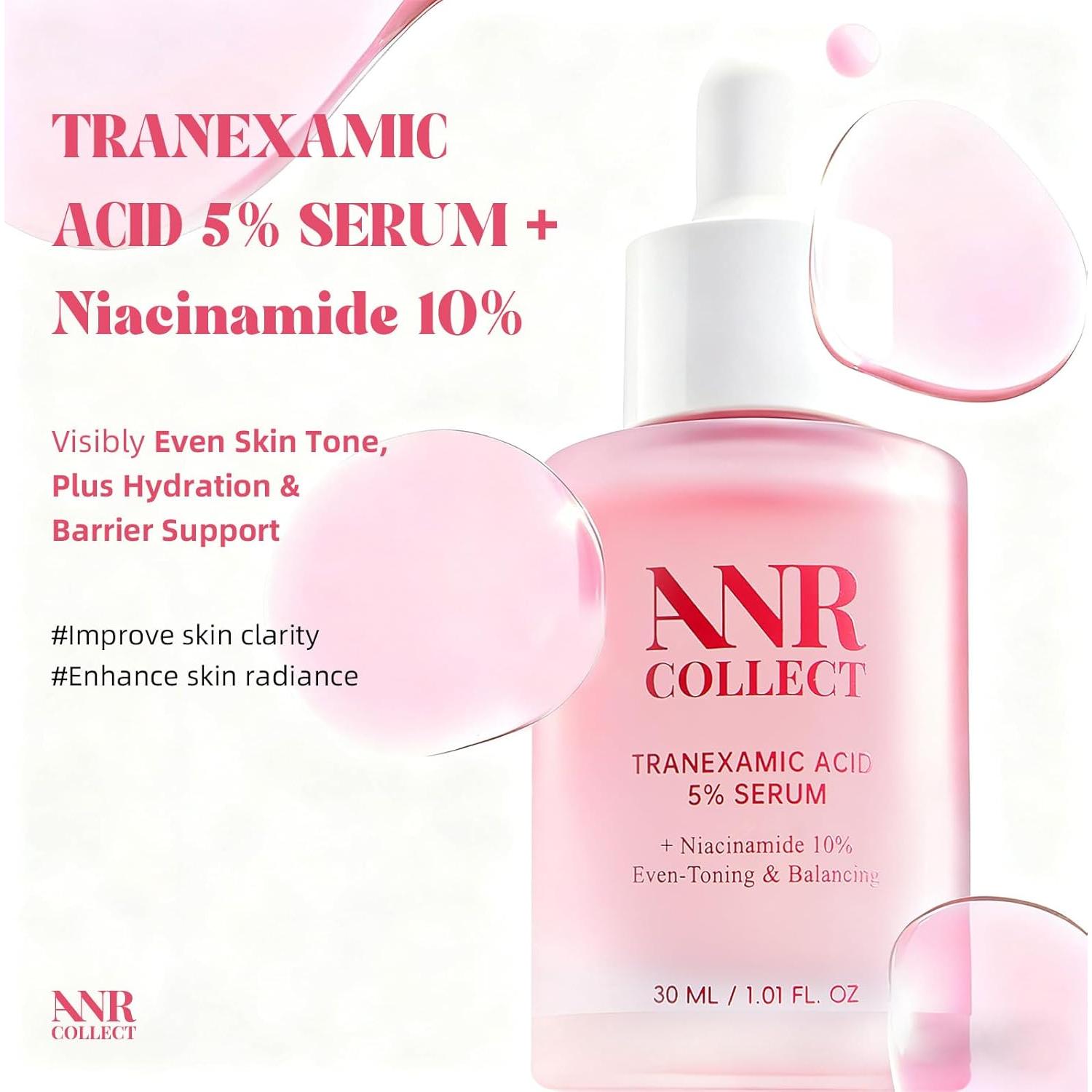 Suero Iluminador de Piel ANRCOLLECT 30ml - 5% TXA y 10% Niacinamida