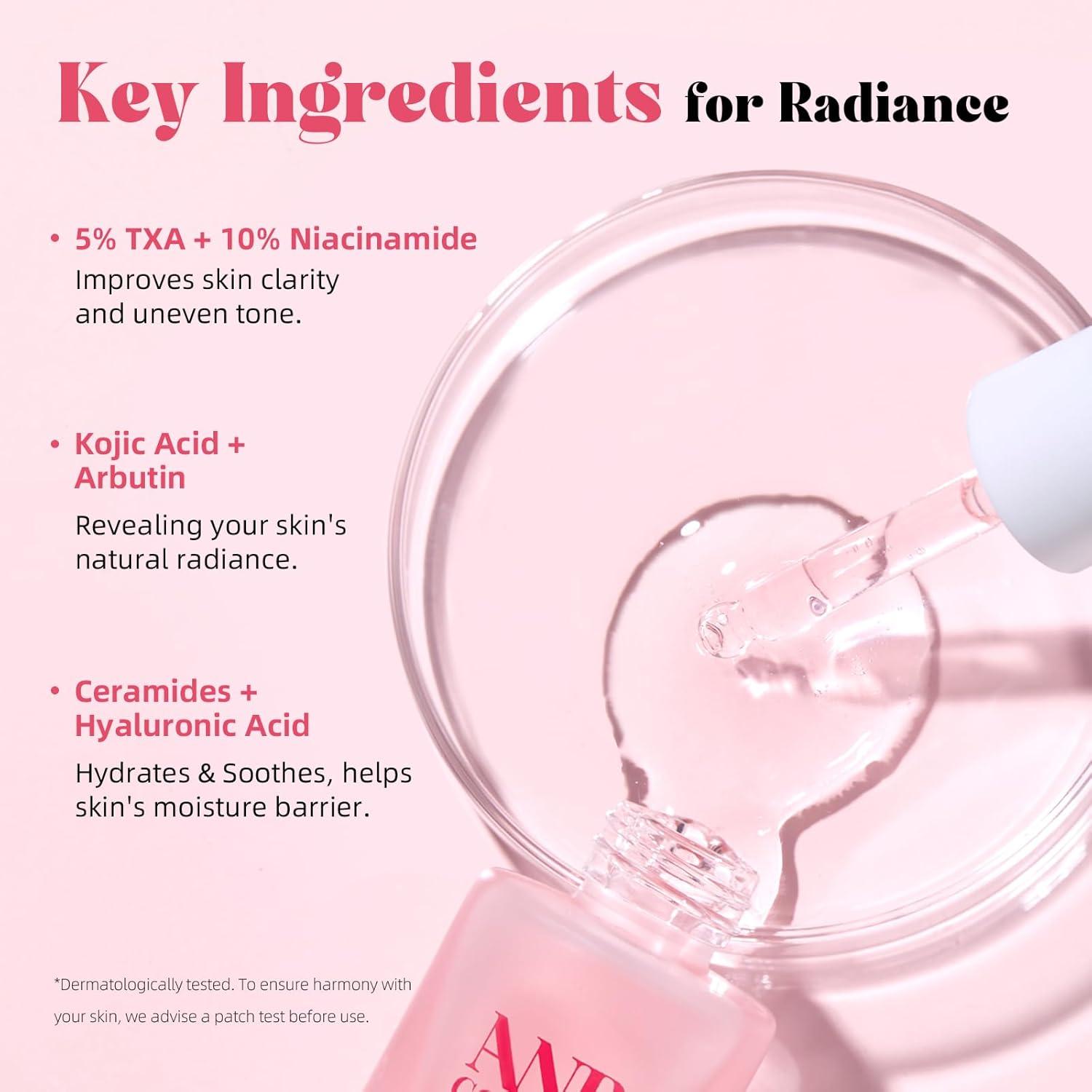 Suero Iluminador de Piel ANRCOLLECT 30ml - 5% TXA y 10% Niacinamida