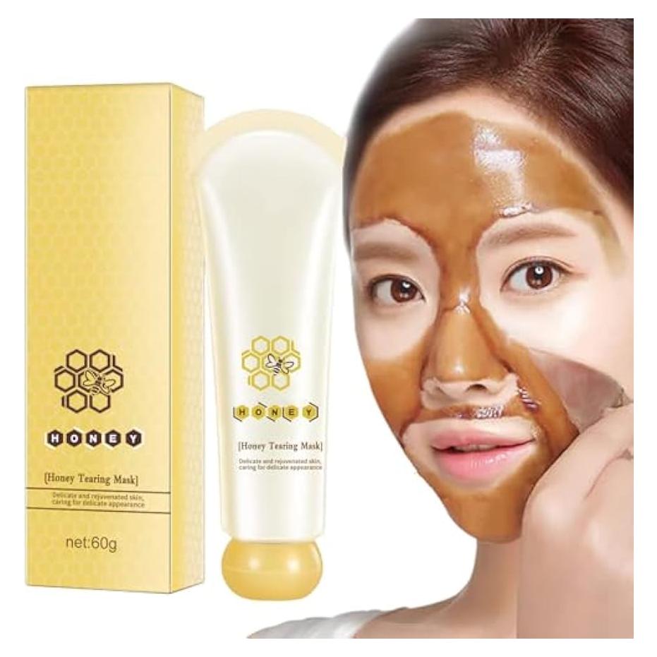 Máscara Tearing Peel de Miel TOWELL 60g - Control de Aceite Facial