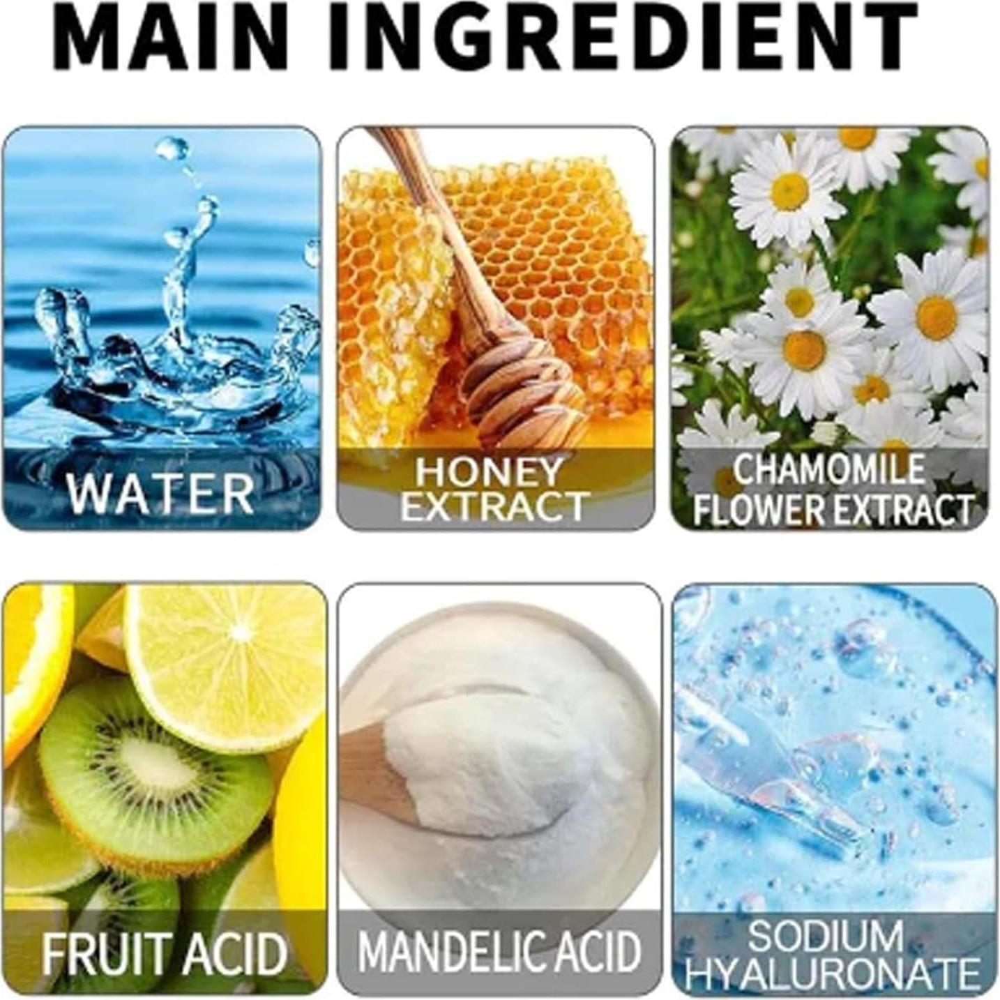 Máscara Tearing Peel de Miel TOWELL 60g - Control de Aceite Facial