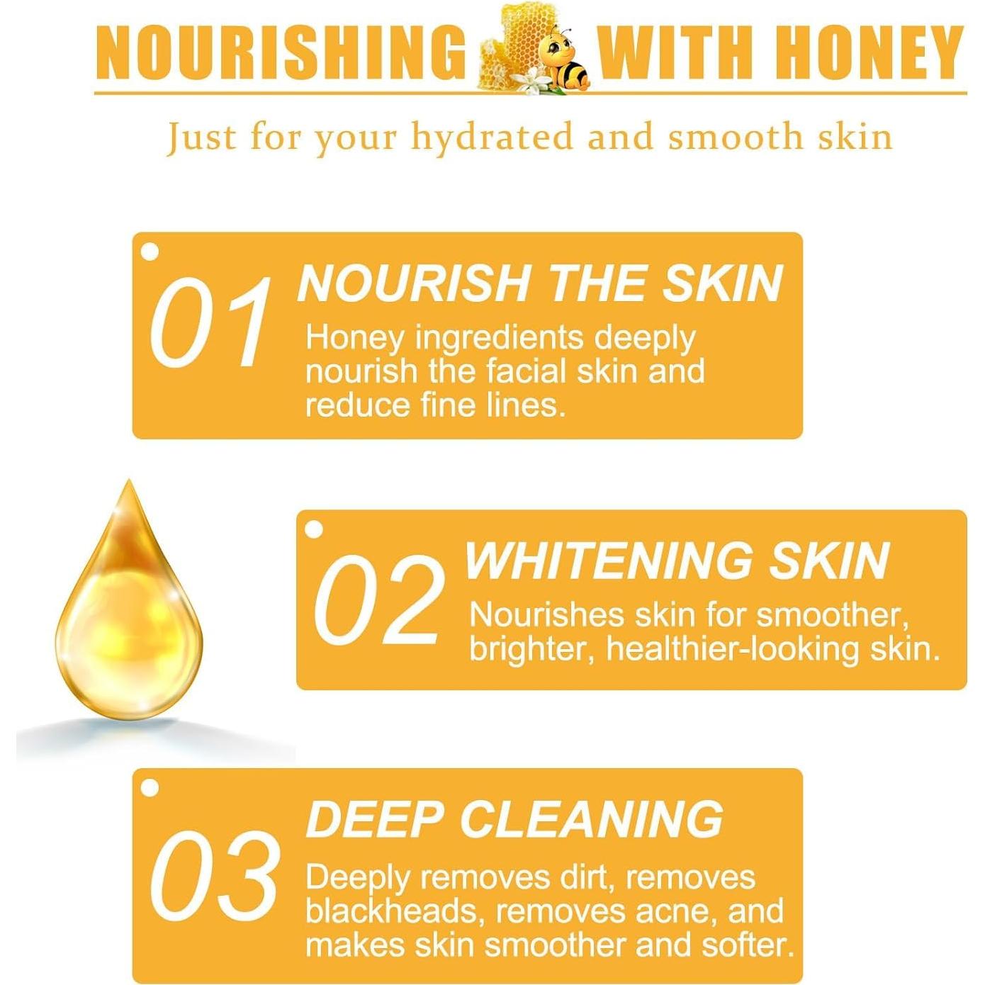 Máscara Tearing Peel de Miel TOWELL 60g - Control de Aceite Facial