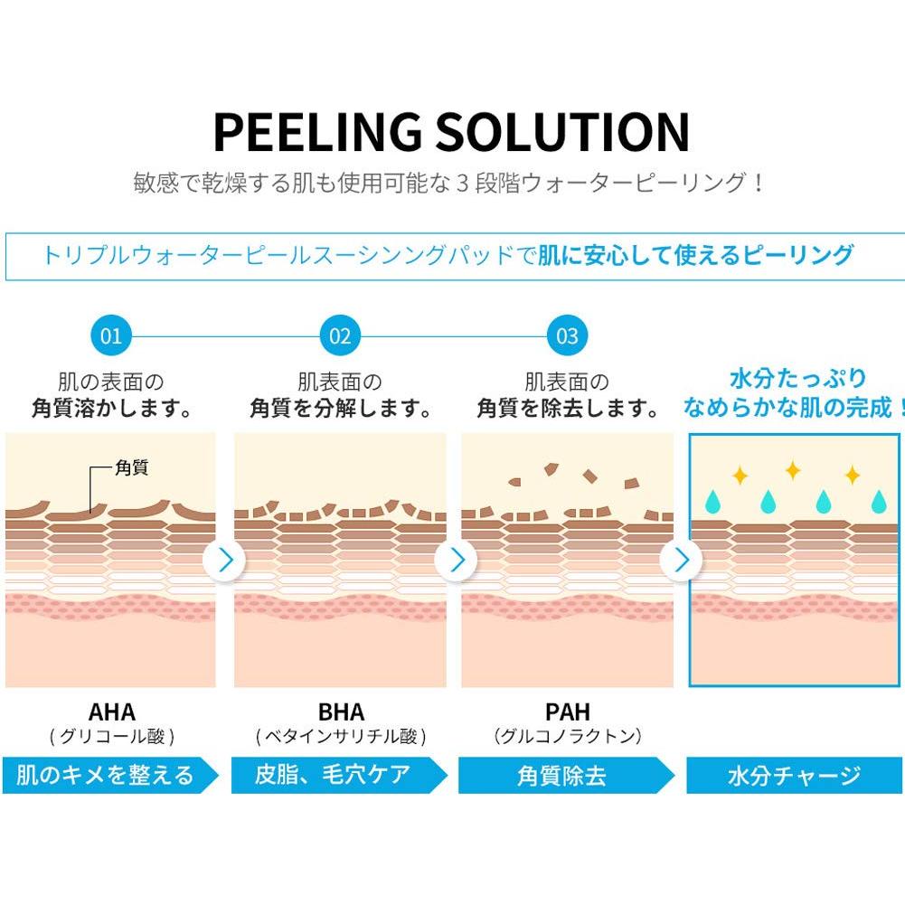 SNP Lab+ Triple Water Peel Pad Exfoliante 55ml