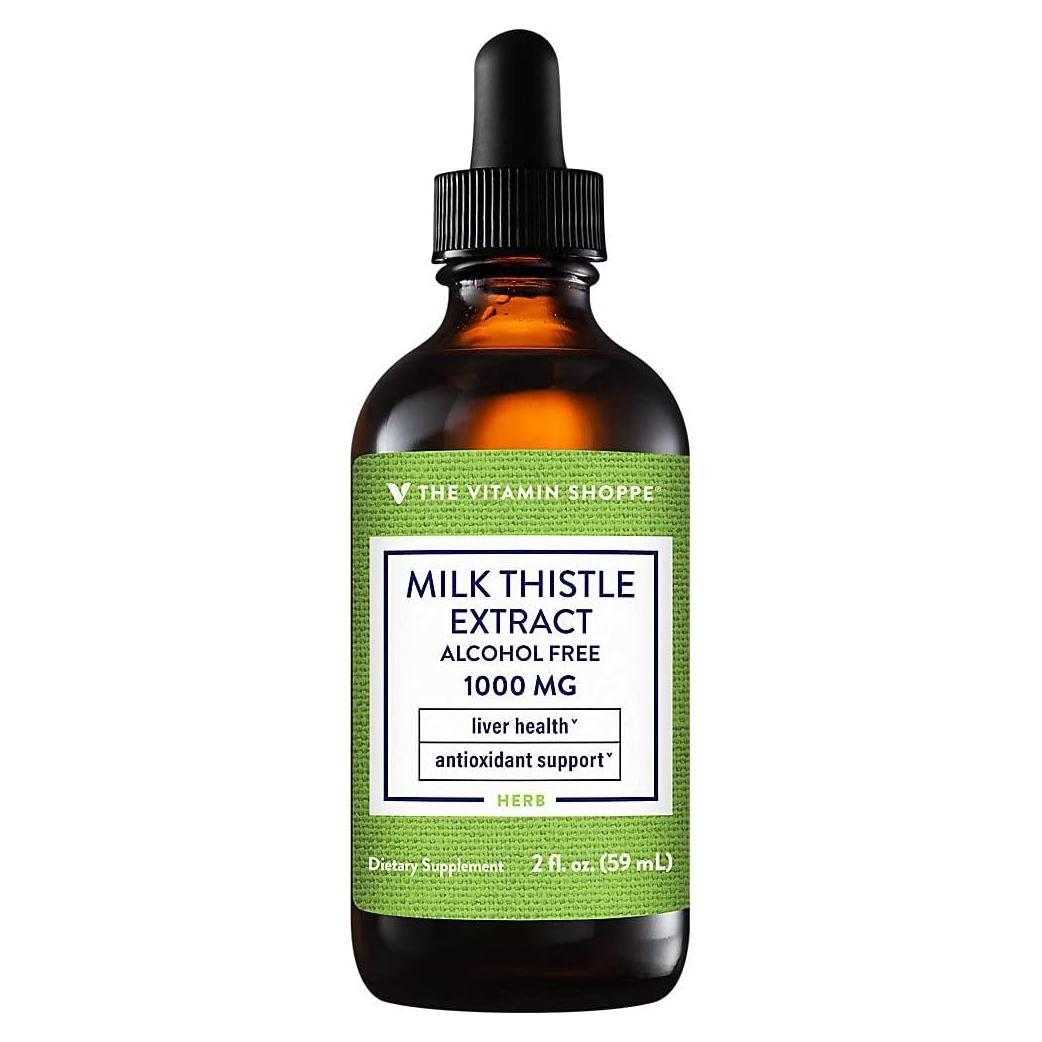 Extracto de Cardo Mariano Orgánico The Vitamin Shoppe 1000mg