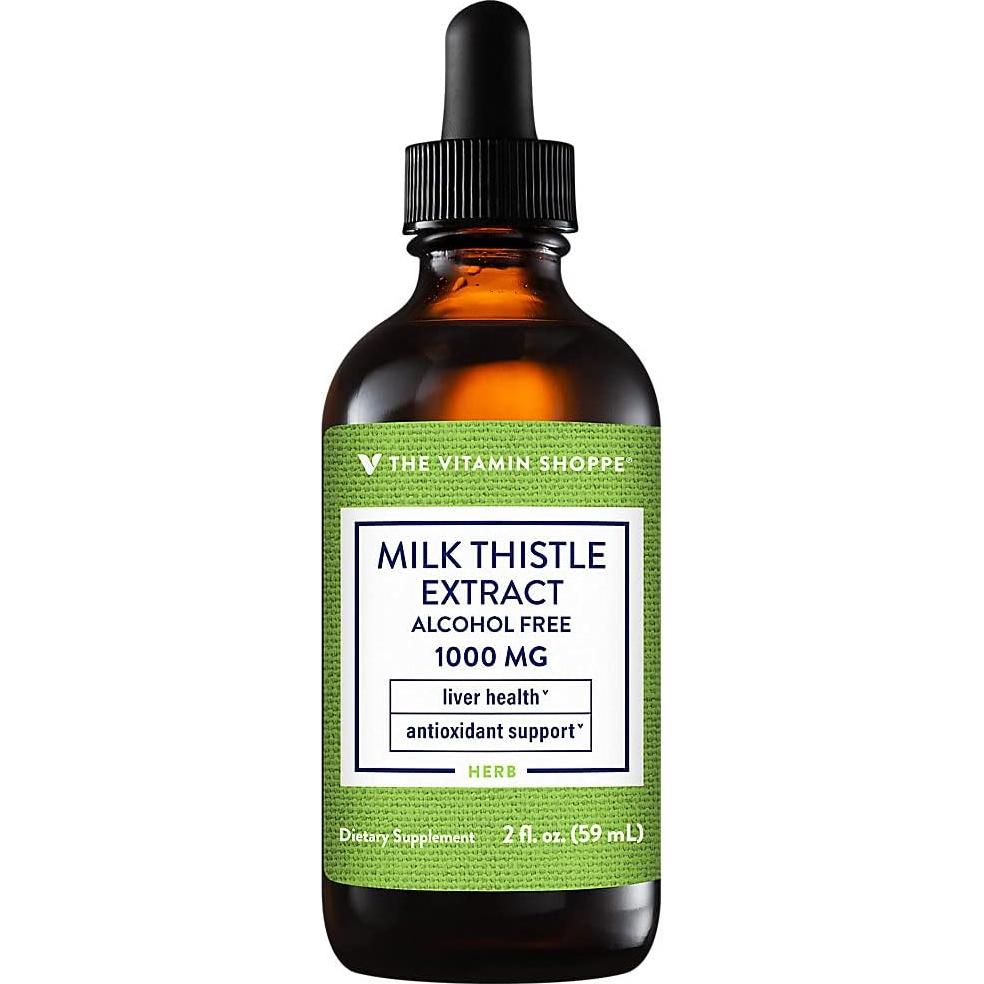 Extracto de Cardo Mariano Orgánico The Vitamin Shoppe 1000mg