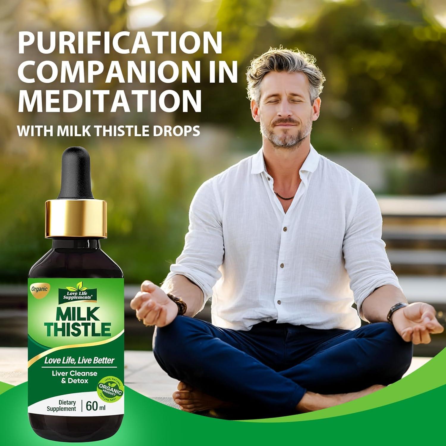 Suplemento Líquido de Cardo Mariano Love Life 59.15 mL