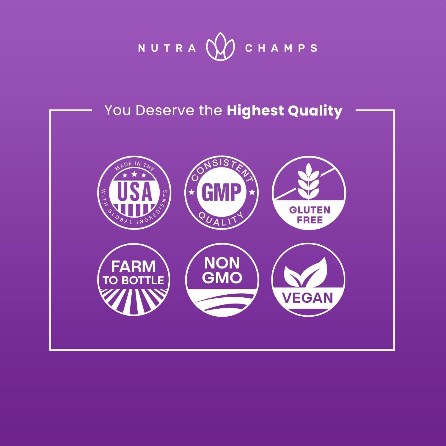 Suplemento Hepático NutraChamps Detox 60 Cápsulas