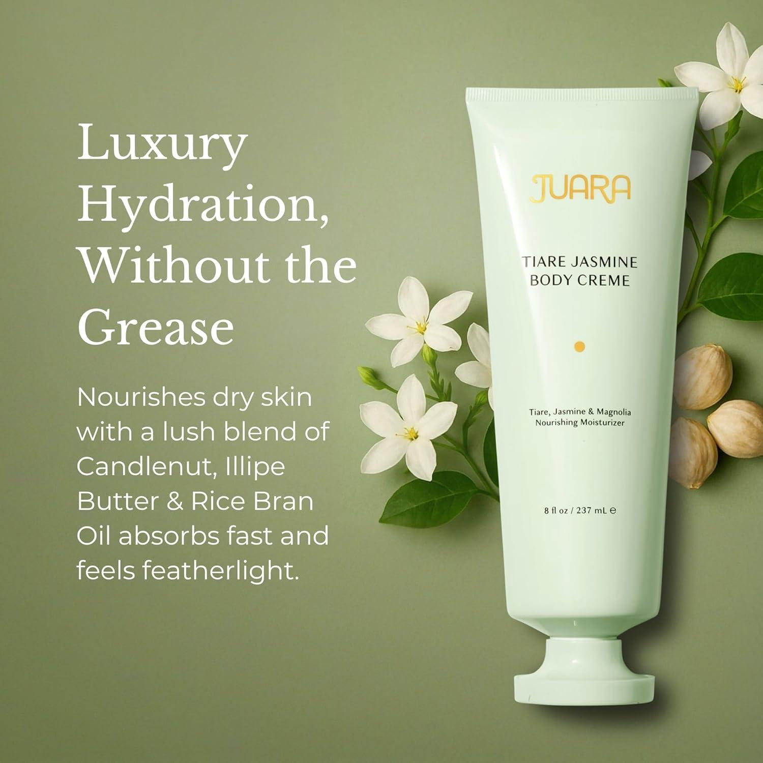 Crema Corporal Hidratante Juara 220g - Jazmín Tiare Vegana