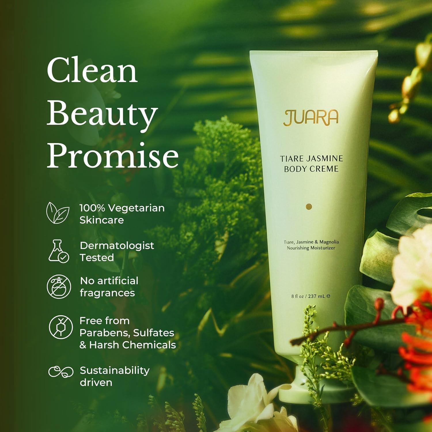 Crema Corporal Hidratante Juara 220g - Jazmín Tiare Vegana