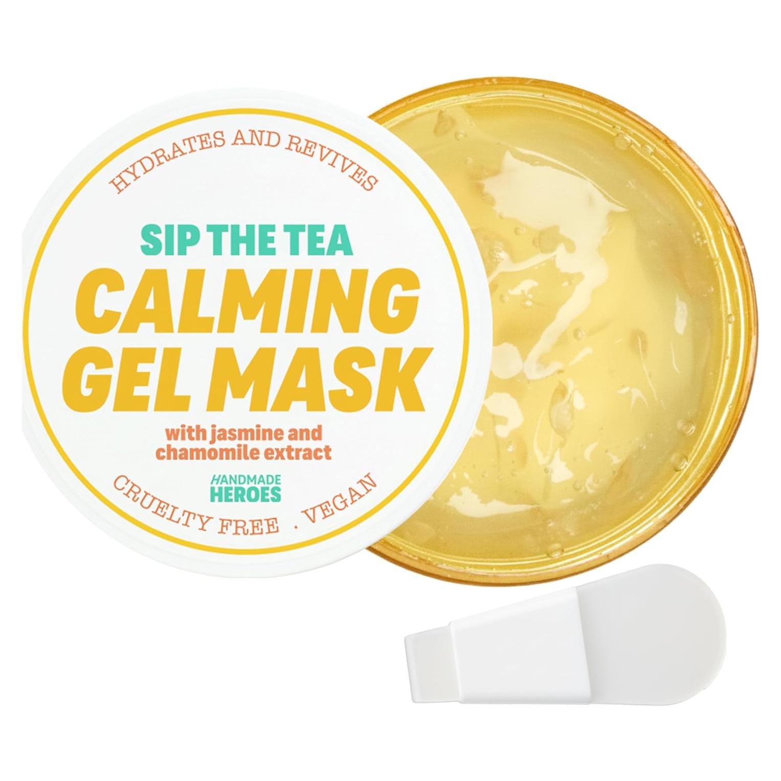 Máscara de Gel Calmante Handmade Heroes 100 ml - Hidratante Facial Vegano