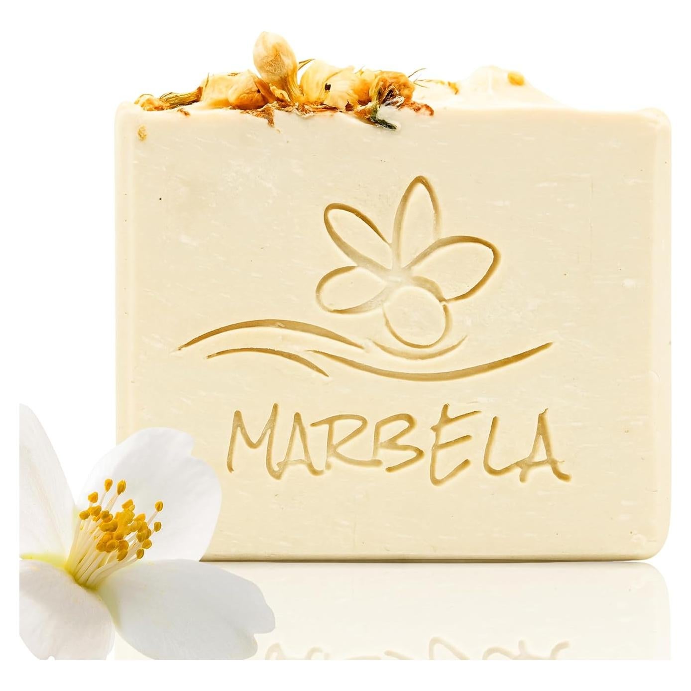Jabón Natural Marbela de Jazmín Silvestre 99.22 g - Vegano
