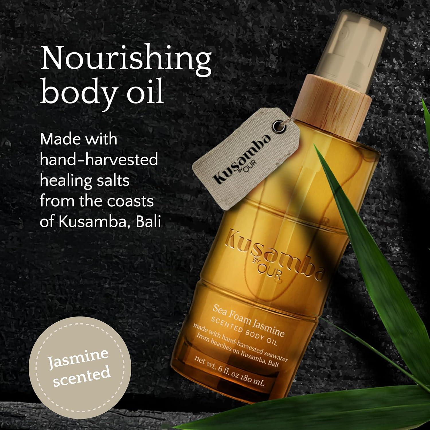 Spray Aceite Corporal Hidratante Kusamba 170g - Jazmín y Mar