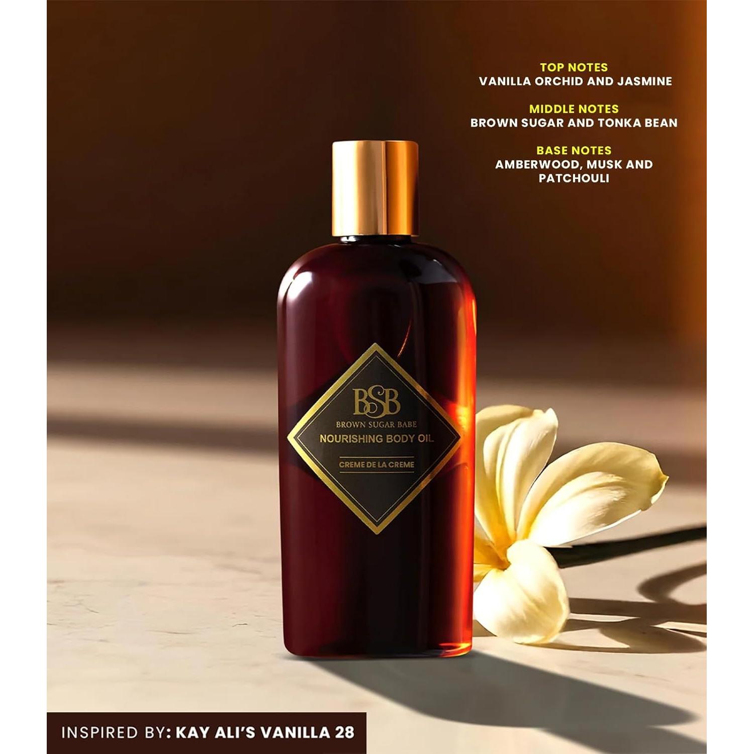 Aceite Corporal Crème de la Crème Brown Sugar Babe 160g