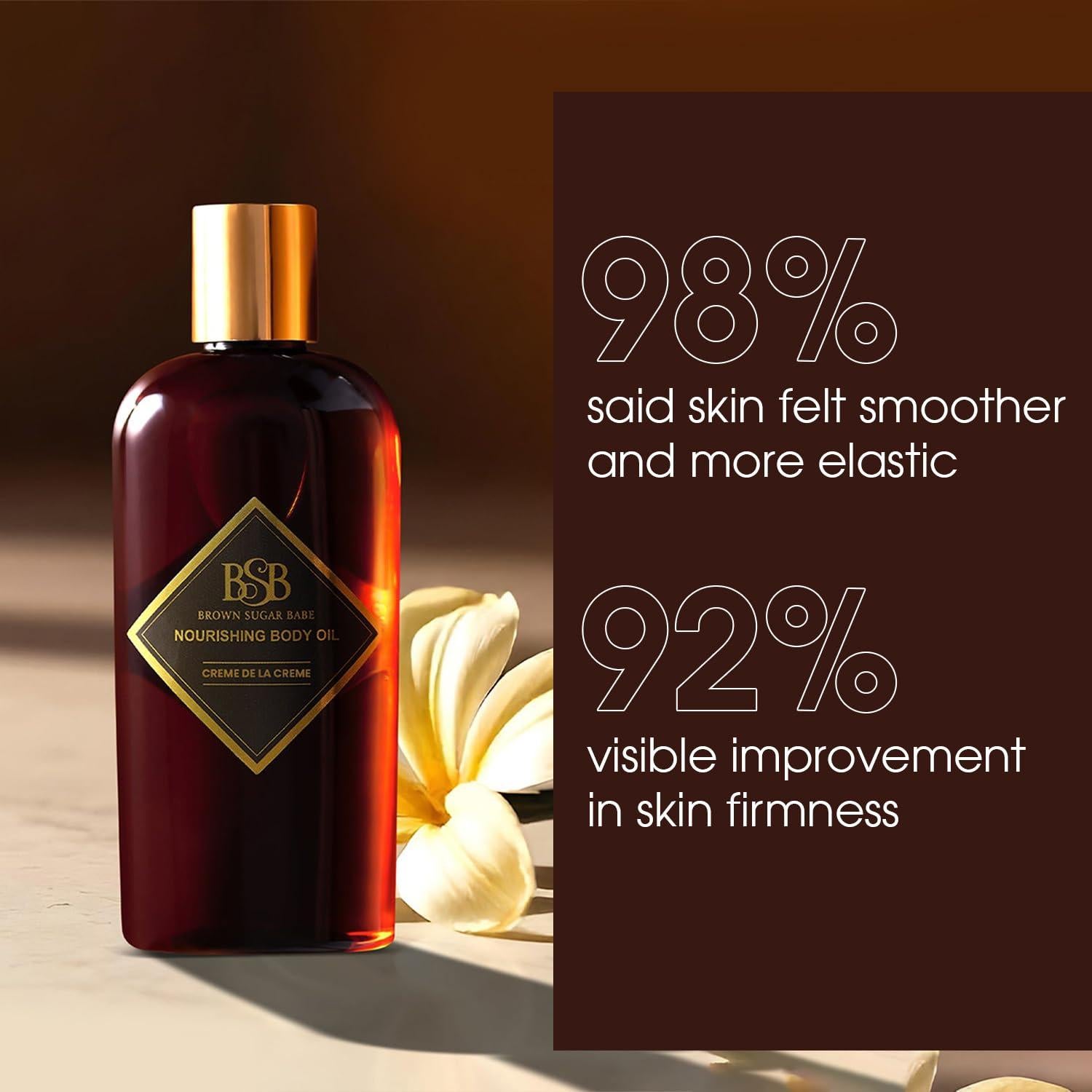 Aceite Corporal Crème de la Crème Brown Sugar Babe 160g