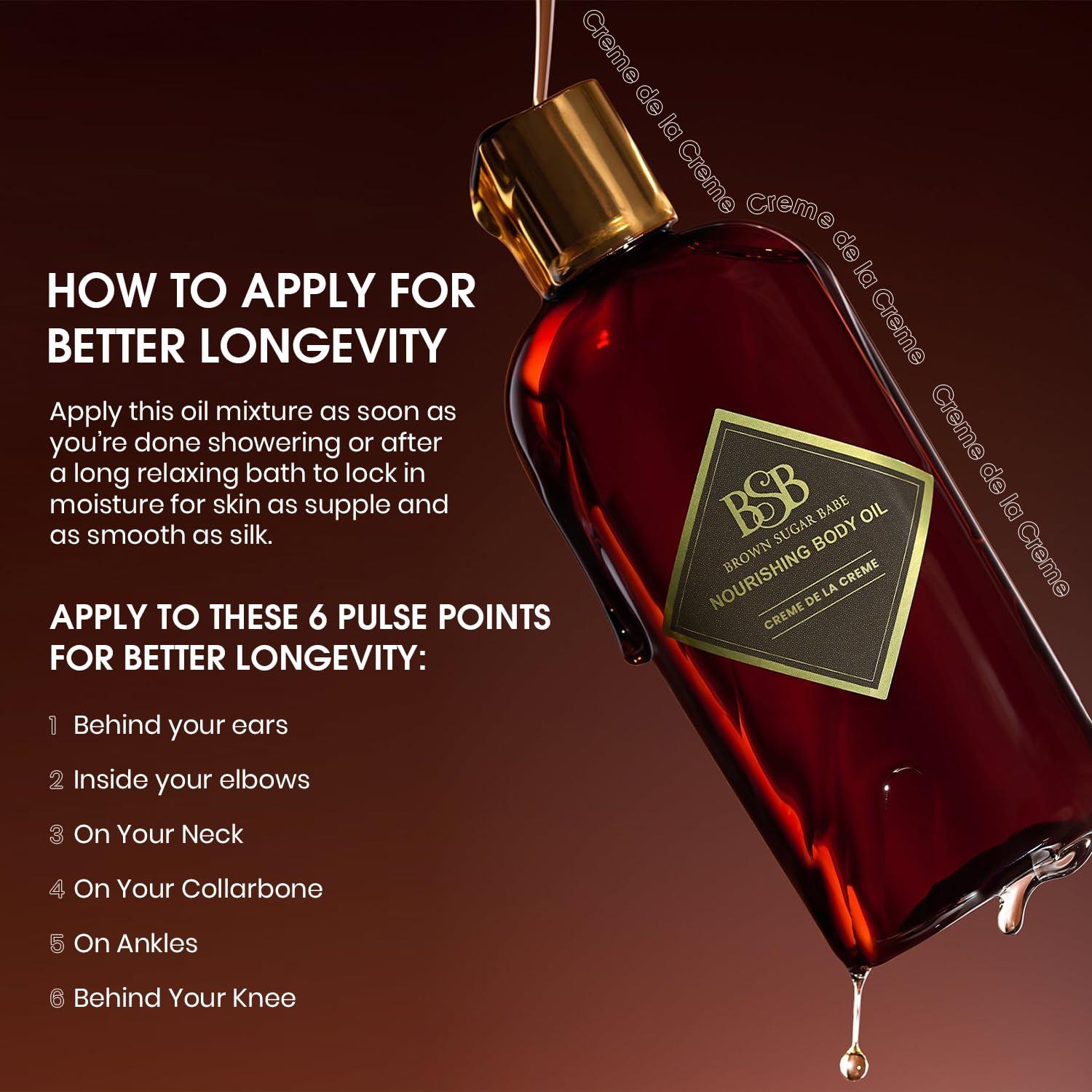 Aceite Corporal Crème de la Crème Brown Sugar Babe 160g