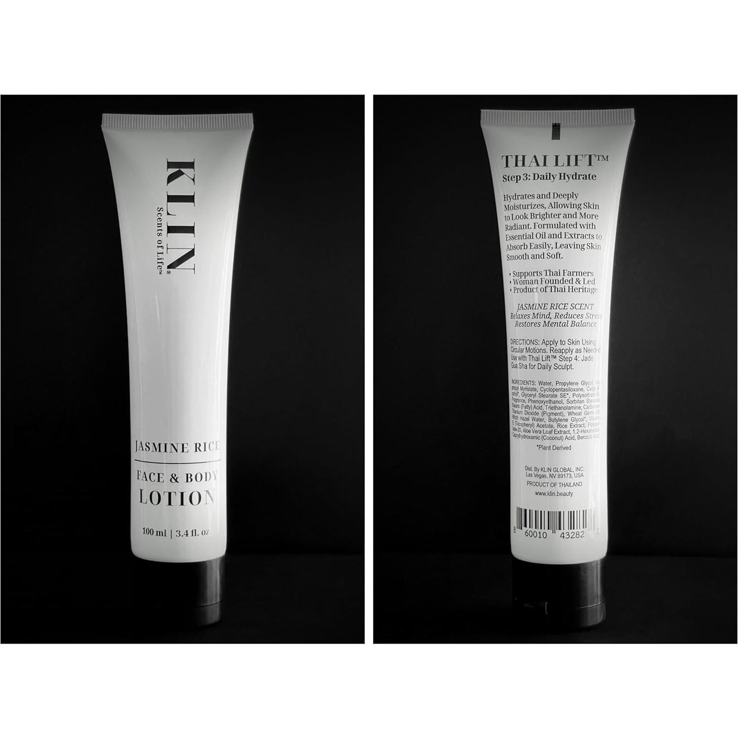 Loción Hidratante KLIN Arroz Jazmín 100ml - Cuidado Facial y Corporal