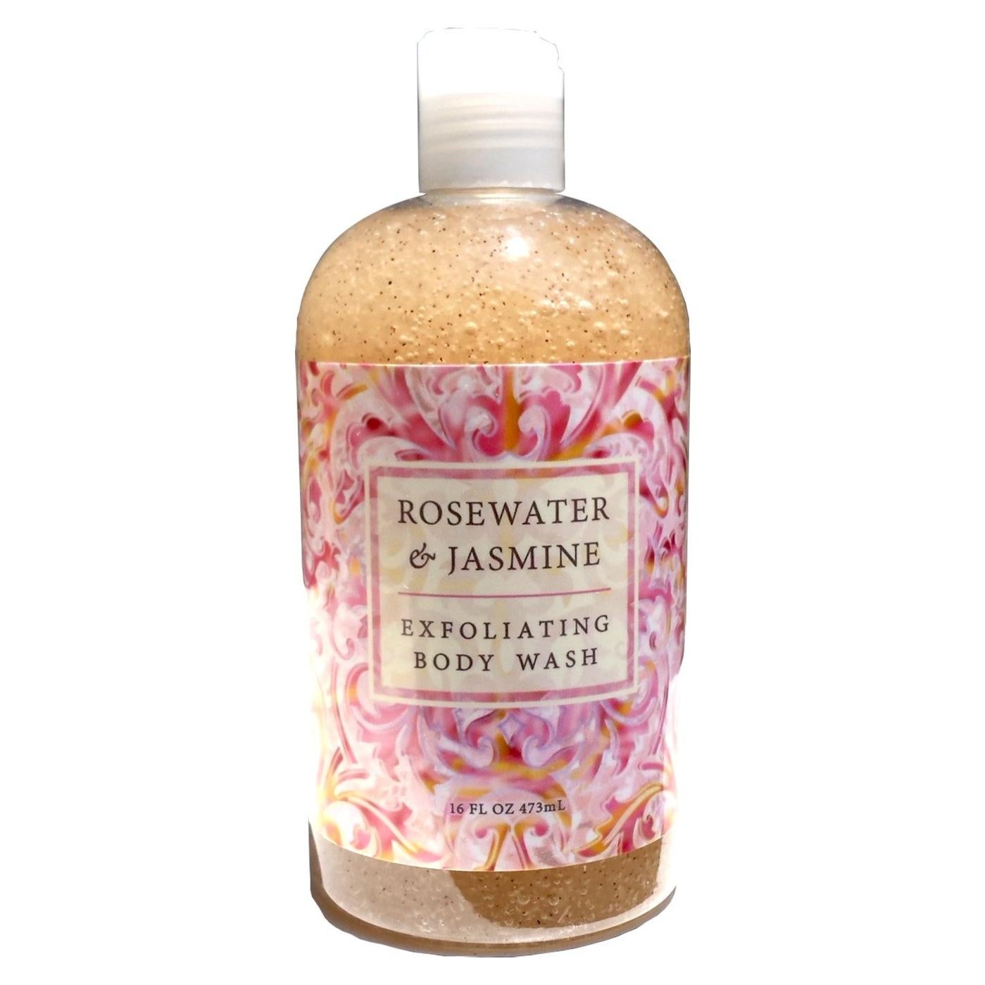 Jabón Exfoliante Suave Greenwich Bay Rosa y Jazmín 453 g