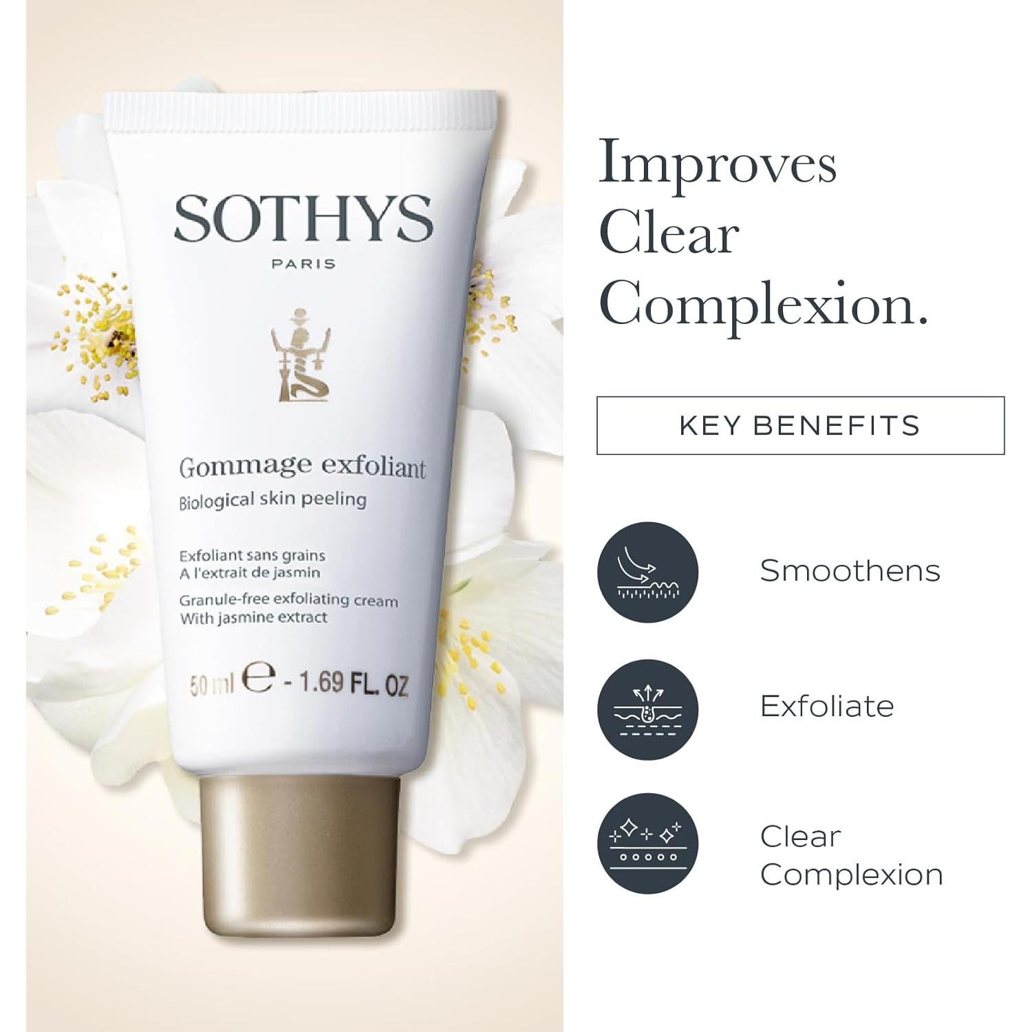Exfoliante Facial SOTHYS Peeling Biológico 50ml - Todos Tipos de Piel